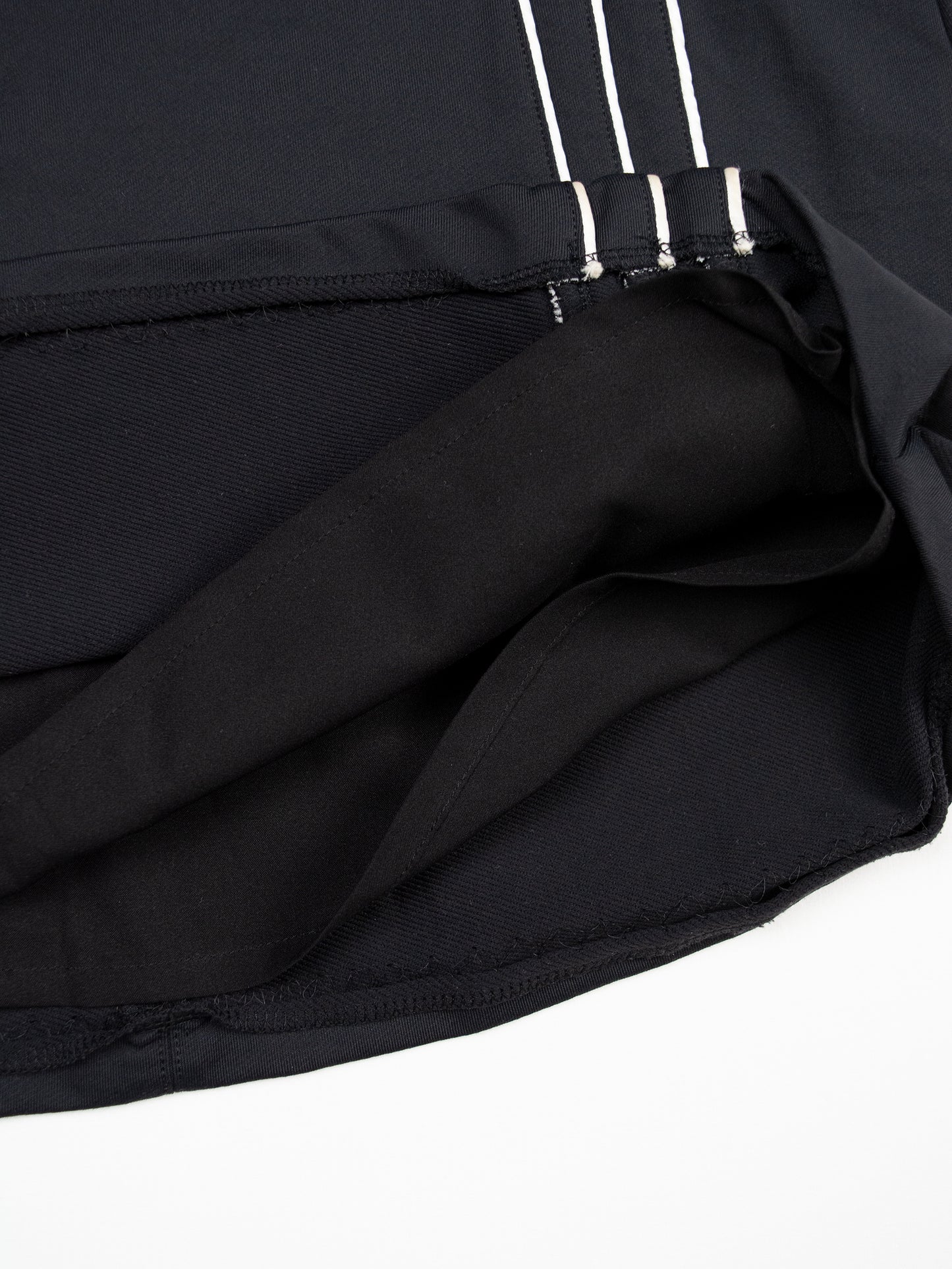 Y-3 - A/W 2006 - three stripes midi skirt (black) - size XS