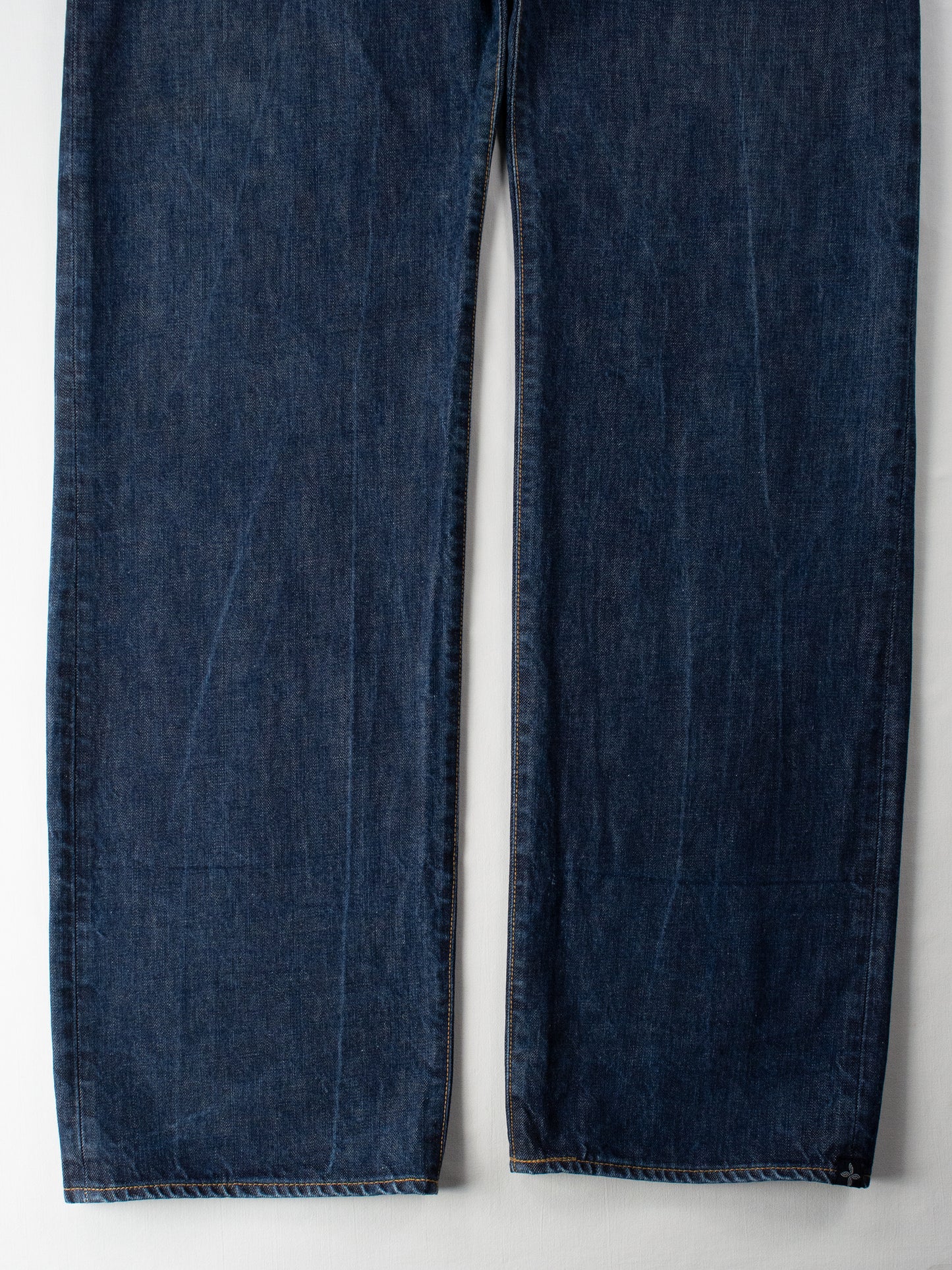 Y-3 X Spotted Horse - A/W 2004 - 3 stripes missing thread jeans - men's size 36