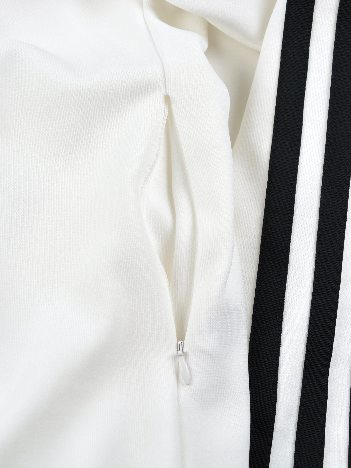 Y-3 - S/S 2003 - hooded track-dress (white) - size M