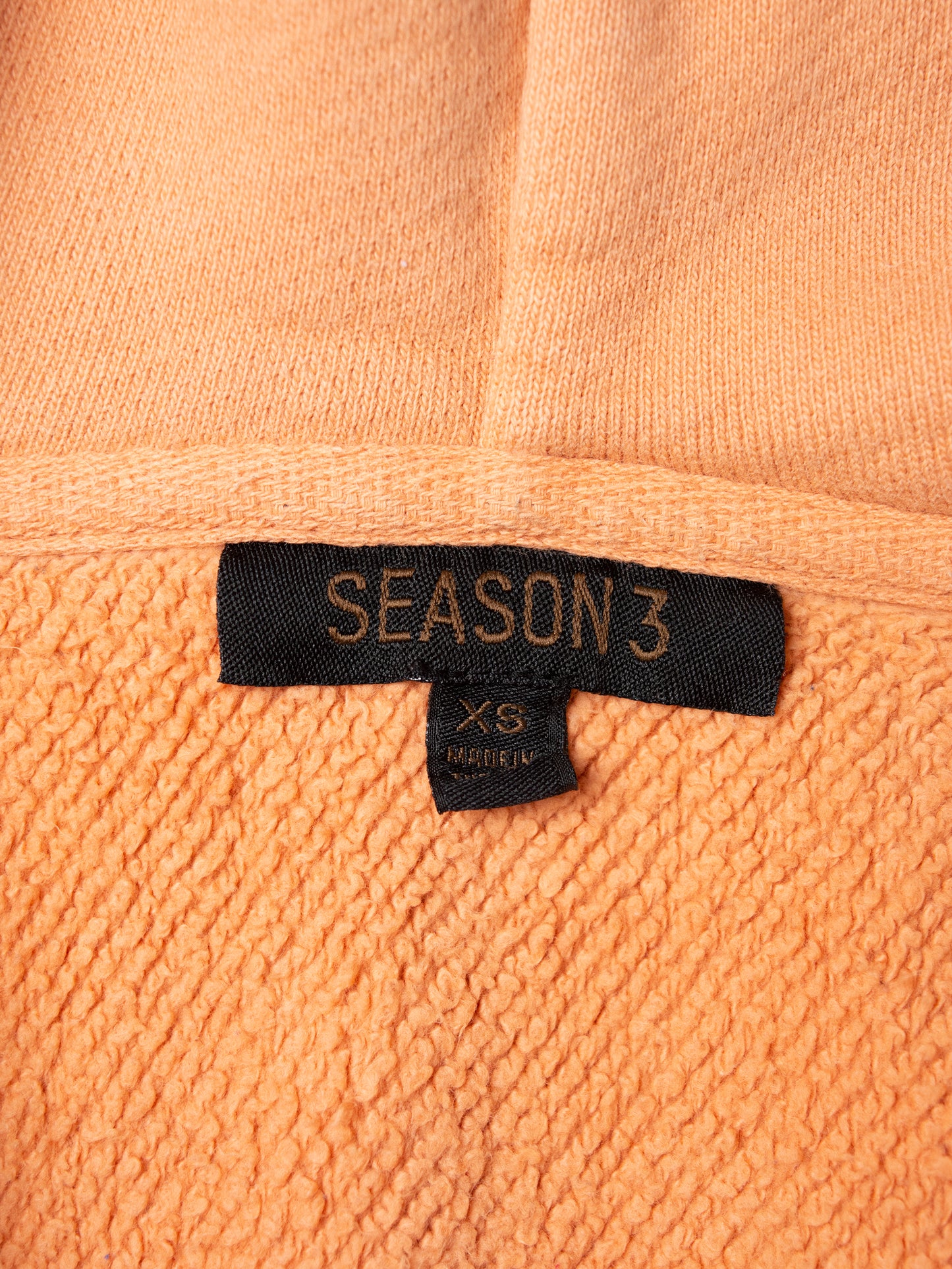 YEEZY Season 3 (2016) - zip hoodie (Warning Orange) - size XS