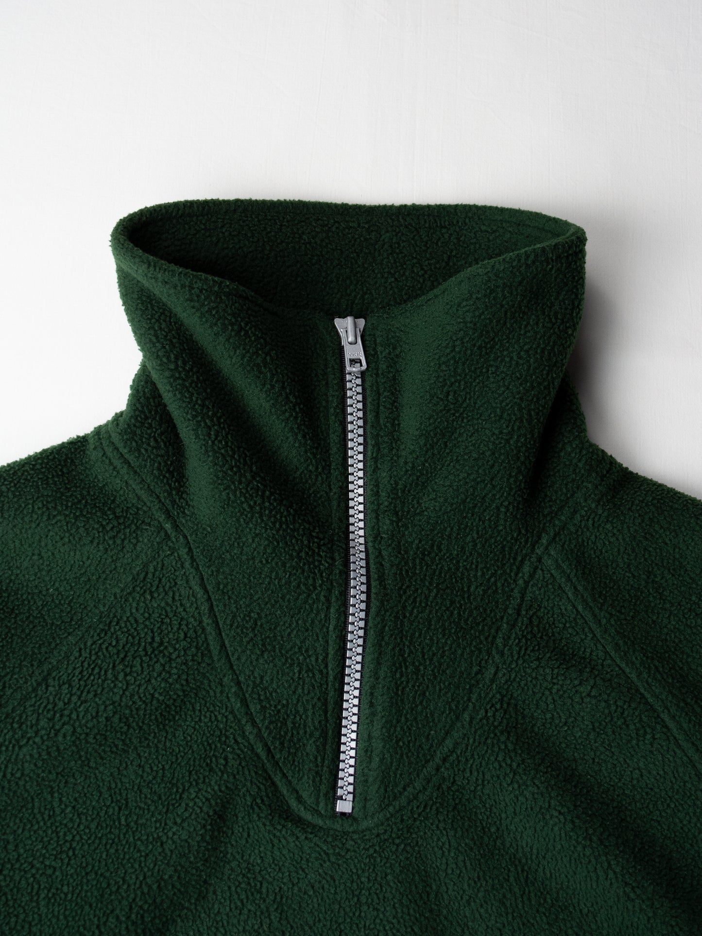 Gosha Rubchinskiy - S/S 2018 - half-zip fleece (green) - size XS