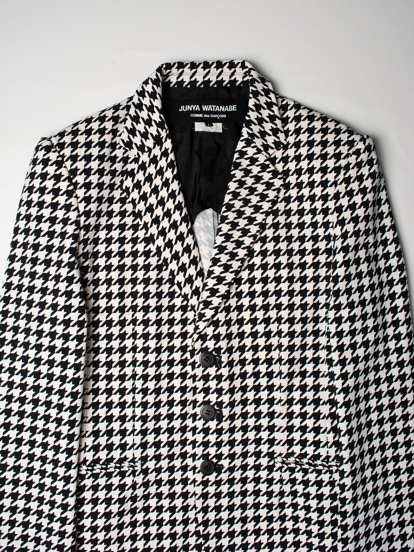 Junya Watanabe - S/S 2010 - houndstooth jacket - size L