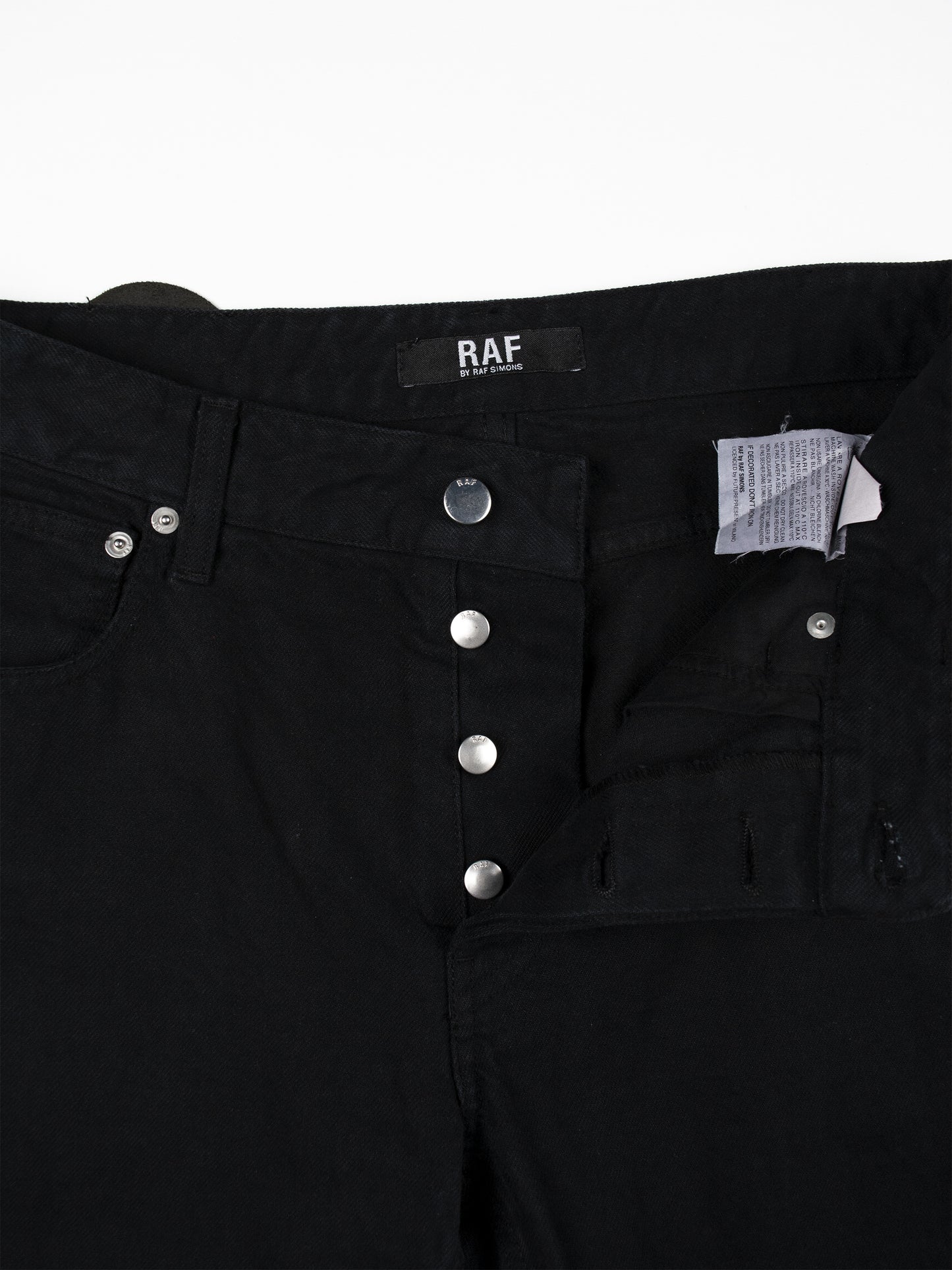 RAF by Raf Simons - S/S 2008 - straight fit jeans - size 32