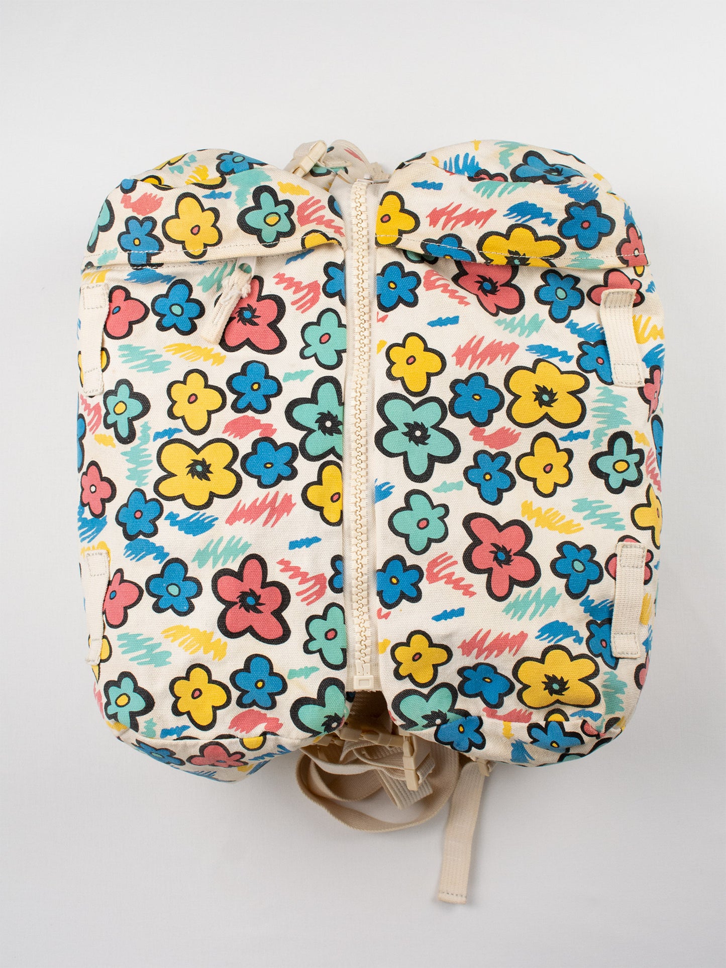 Bernhard Willhelm - S/S 2003 - floral double backpack