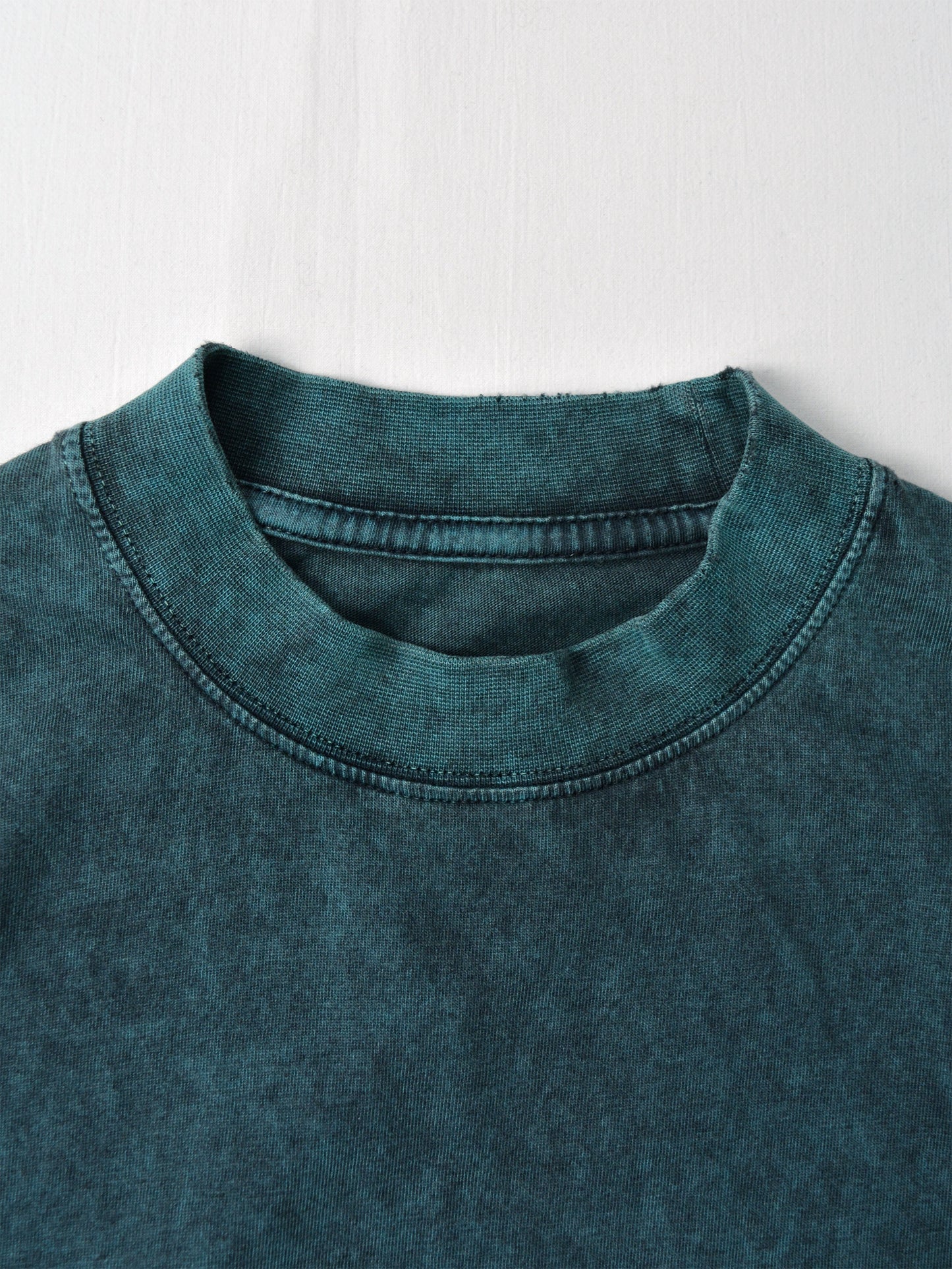 Martine Rose - S/S 2019 - acid wash t-shirt (green) - size XS