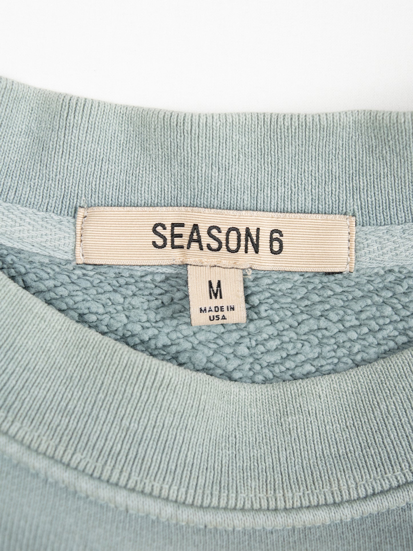 YEEZY Season 6 (2018) - crewneck (Glacier) - men's size M