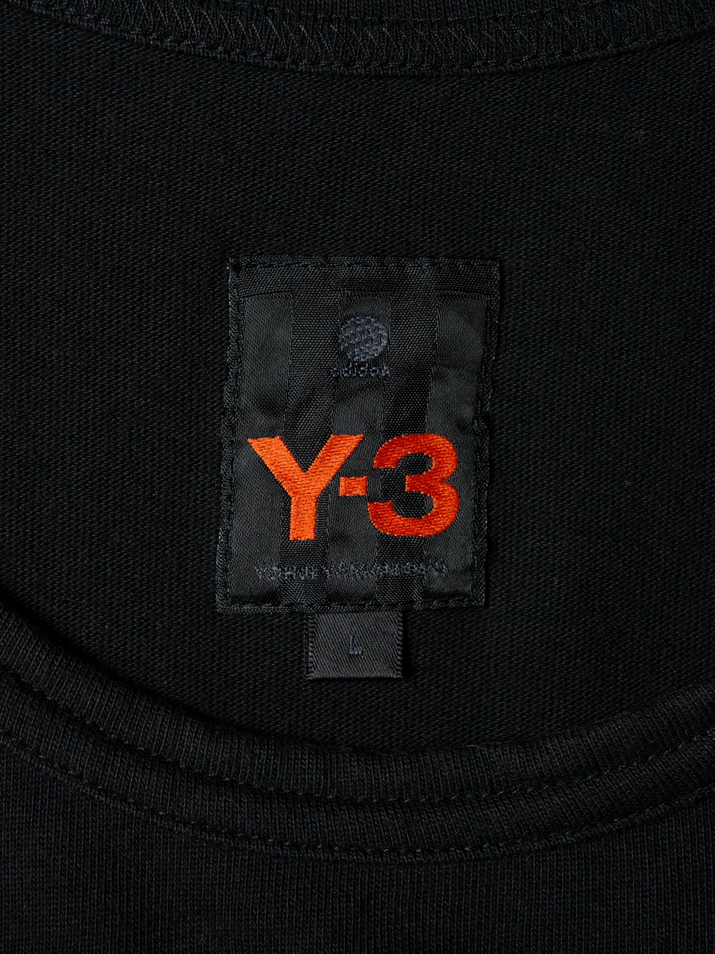 Y-3 - S/S 2004 - logo tank top (black) - men's size L