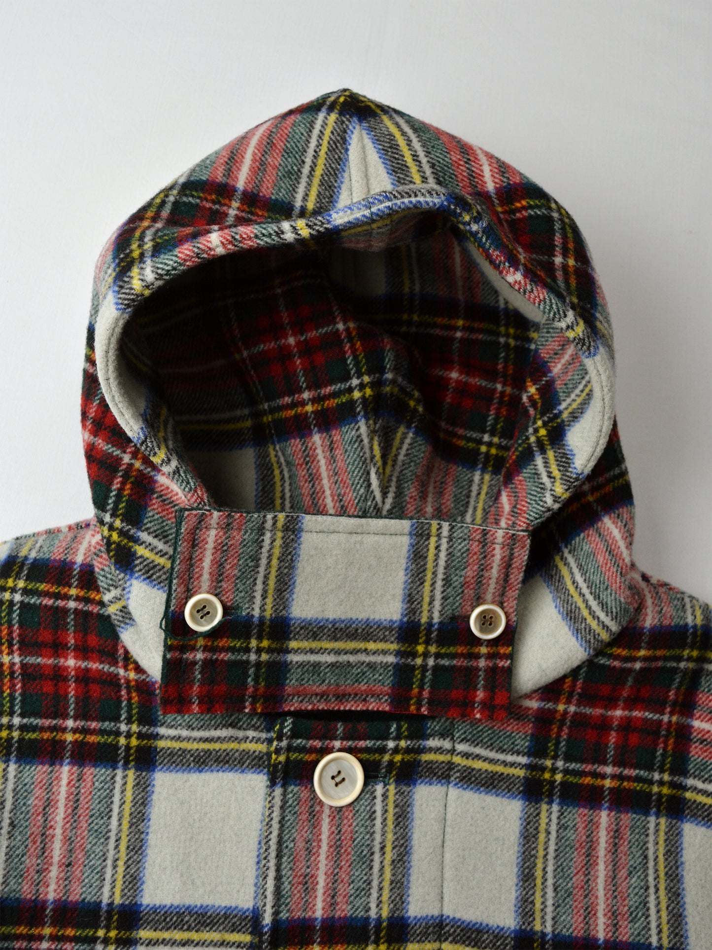 Gosha Rubchinskiy - A/W 2015 - check wool short coat - size M