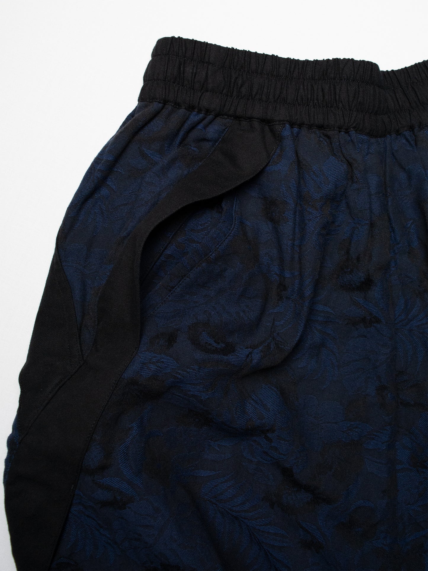 Y-3 - S/S 2015 - low crotch jacquard shorts - size S