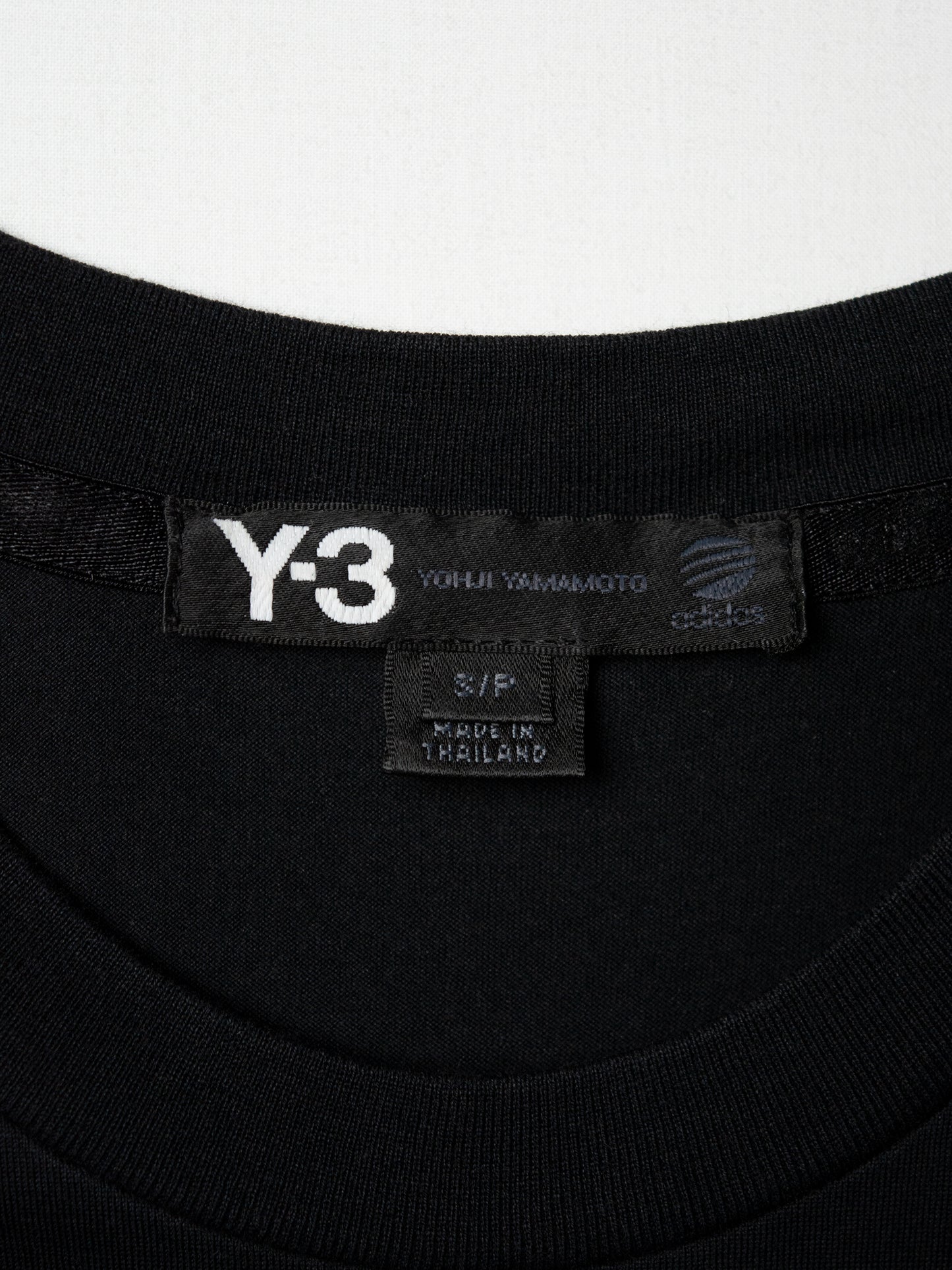 Y-3 - S/S 2012 - classic logo short sleeve t-shirt (black) - men's size S