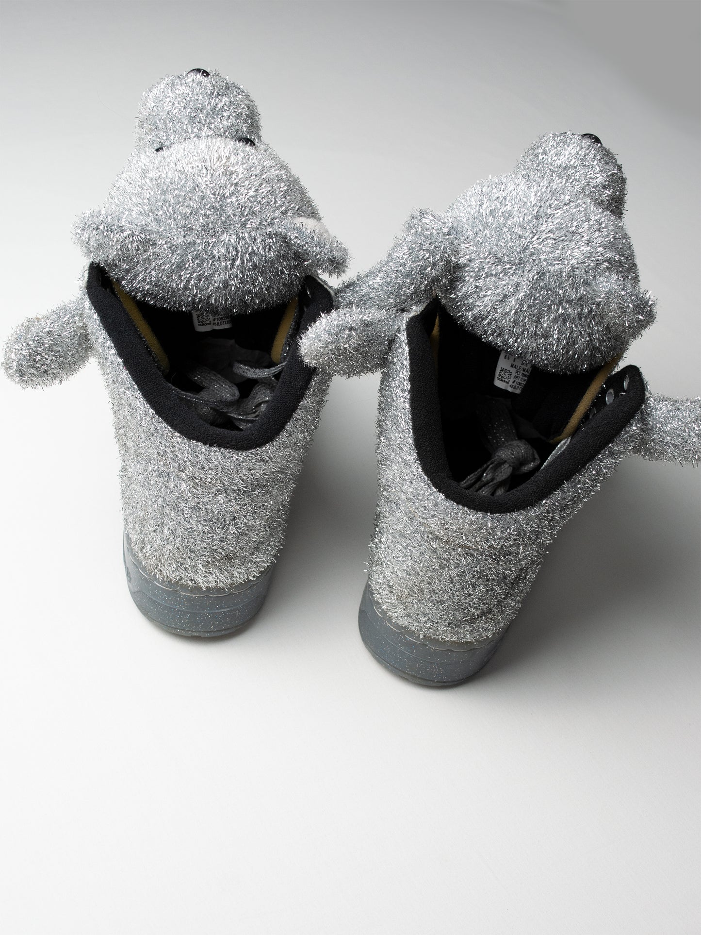 adidas Originals by Jeremy Scott - A/W 2013 - JS Bear "Tinsel" - size 39 1/3