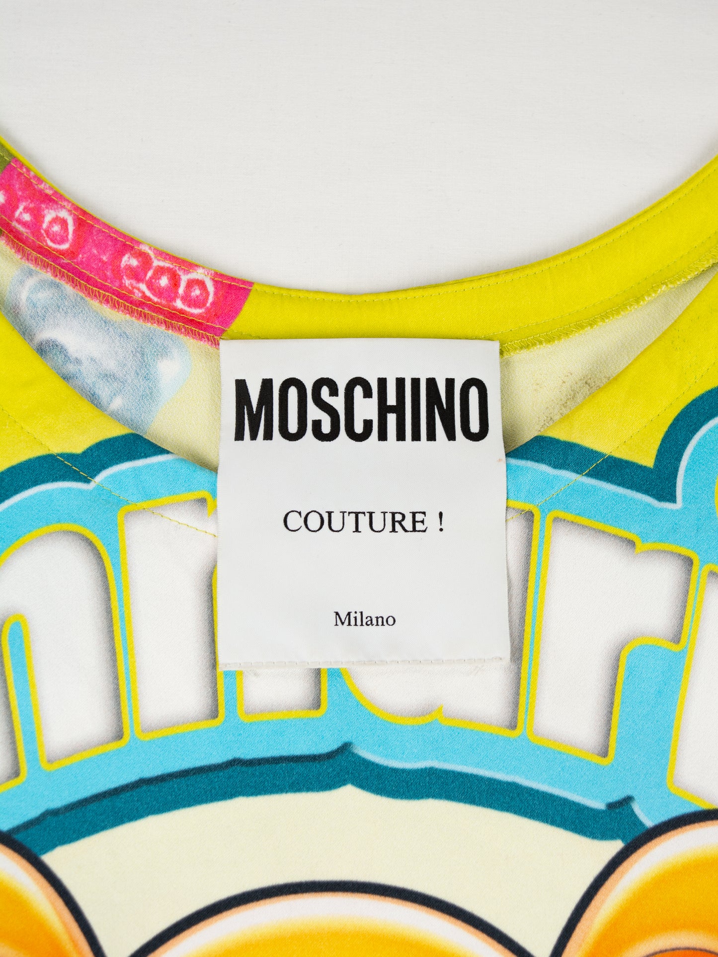 Moschino - A/W 2014 - "Gennarino Teddy Candies" stretchy dress - size 40