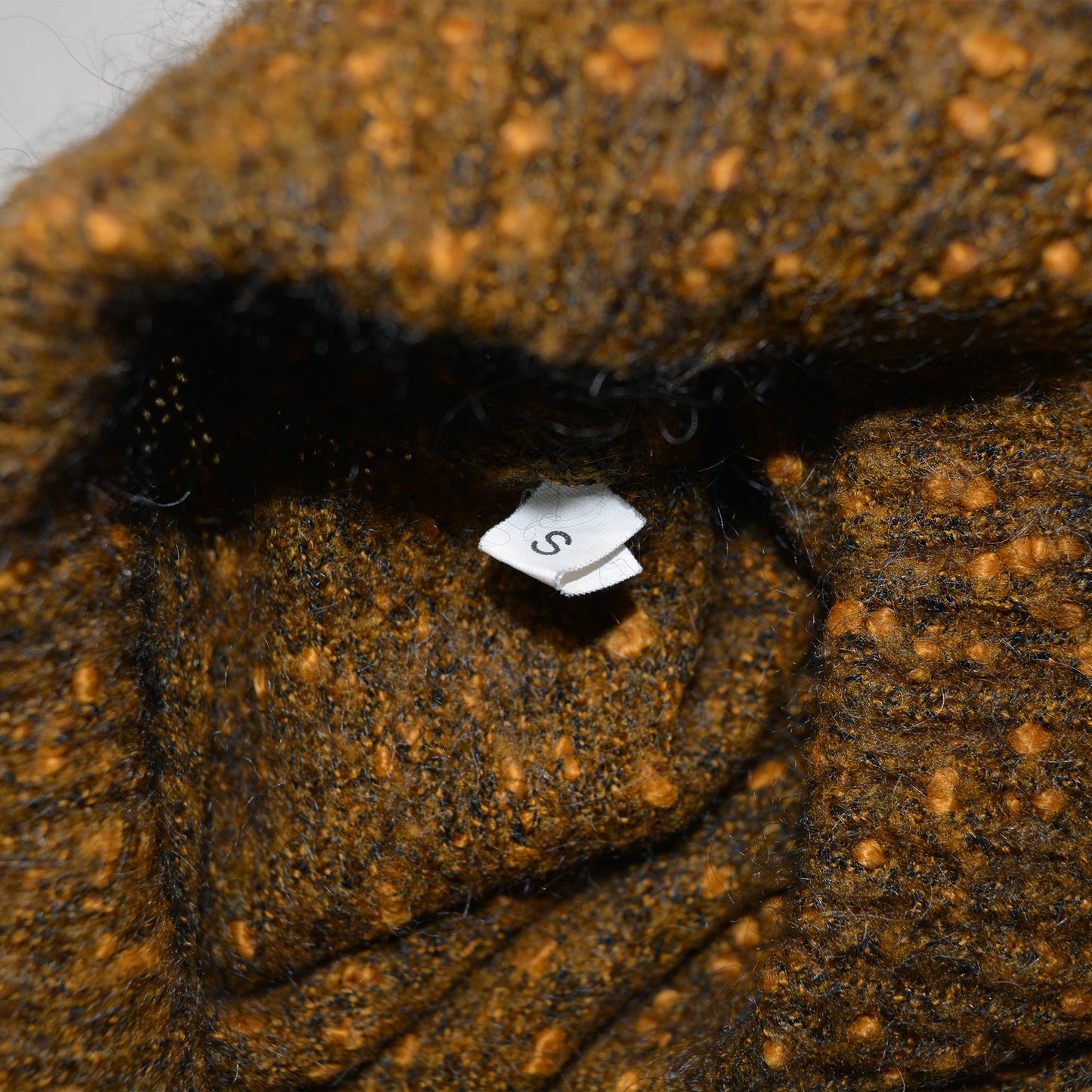 Gosha Rubchinskiy - A/W 2014 - boucle cropped sweater - size S