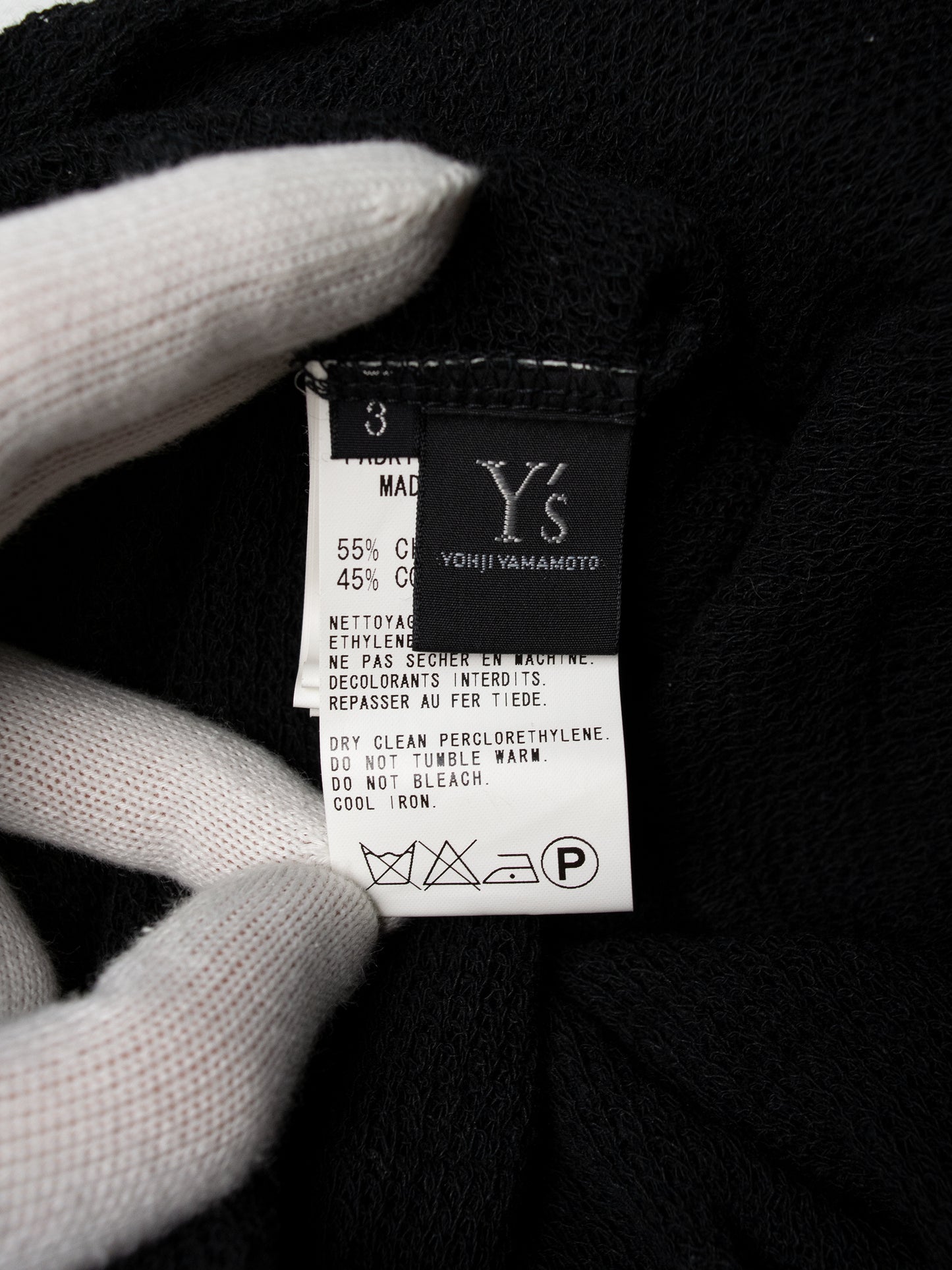 Y's by Yohji Yamamoto - S/S 2004 - deconstructed 4 arms cardigan (black) - size 3