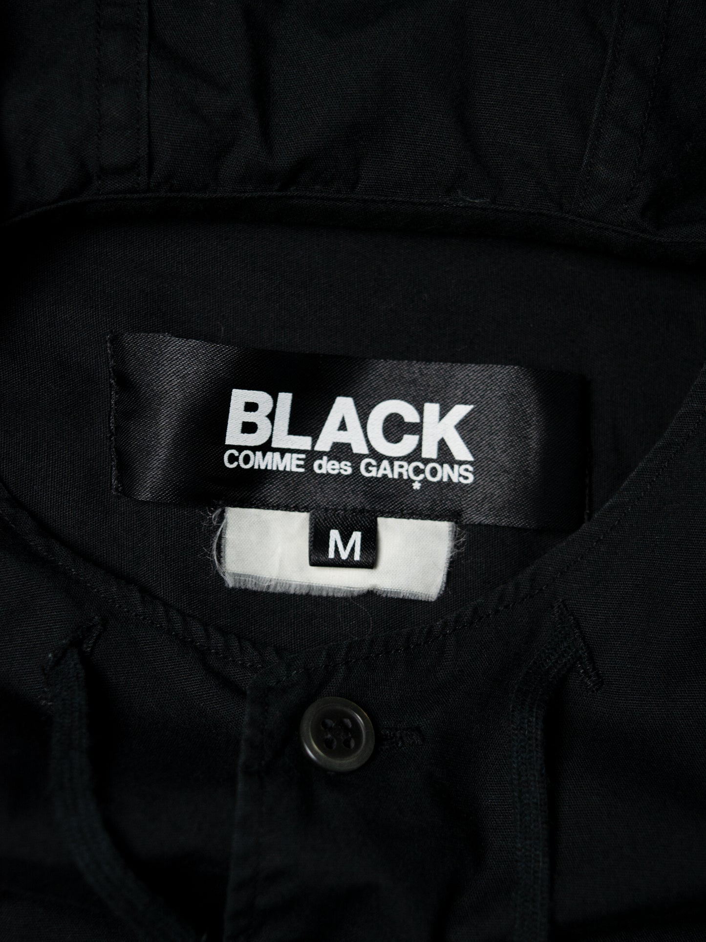 Comme des Garçons BLACK - A/W 2010 - hooded shirt