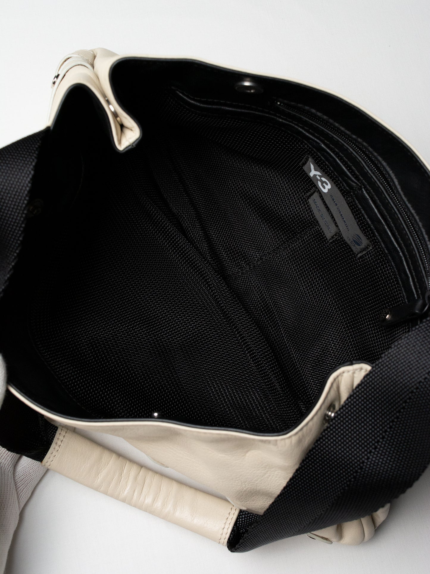 Y-3 - S/S 2007 - leather studded handbag