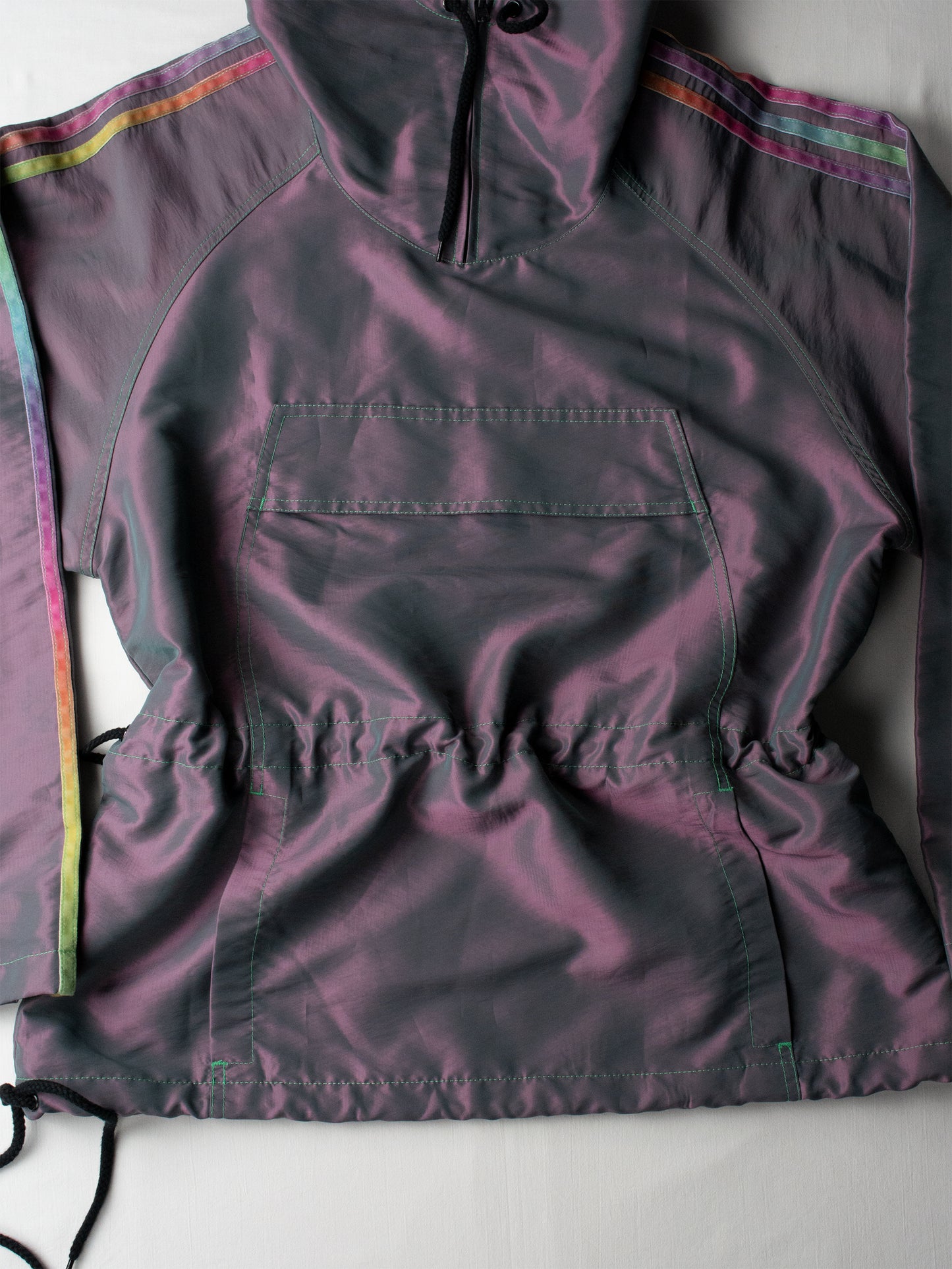 adidas Originals by Jeremy Scott - S/S 2009 - rainbow anorak - size S