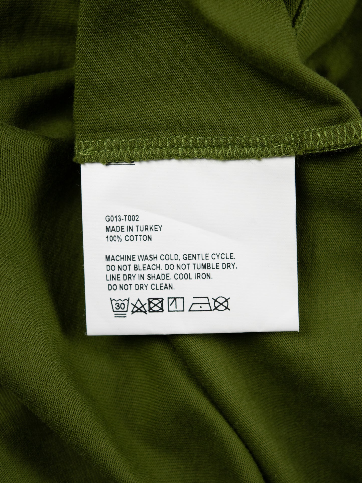 Gosha Rubchinskiy - A/W 2018 - flags t-shirt (green) - size XL