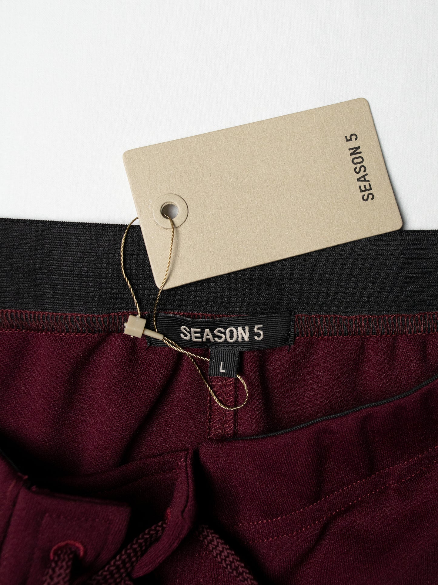YEEZY Season 5 (2017) - track pants (Oxblood) - size L
