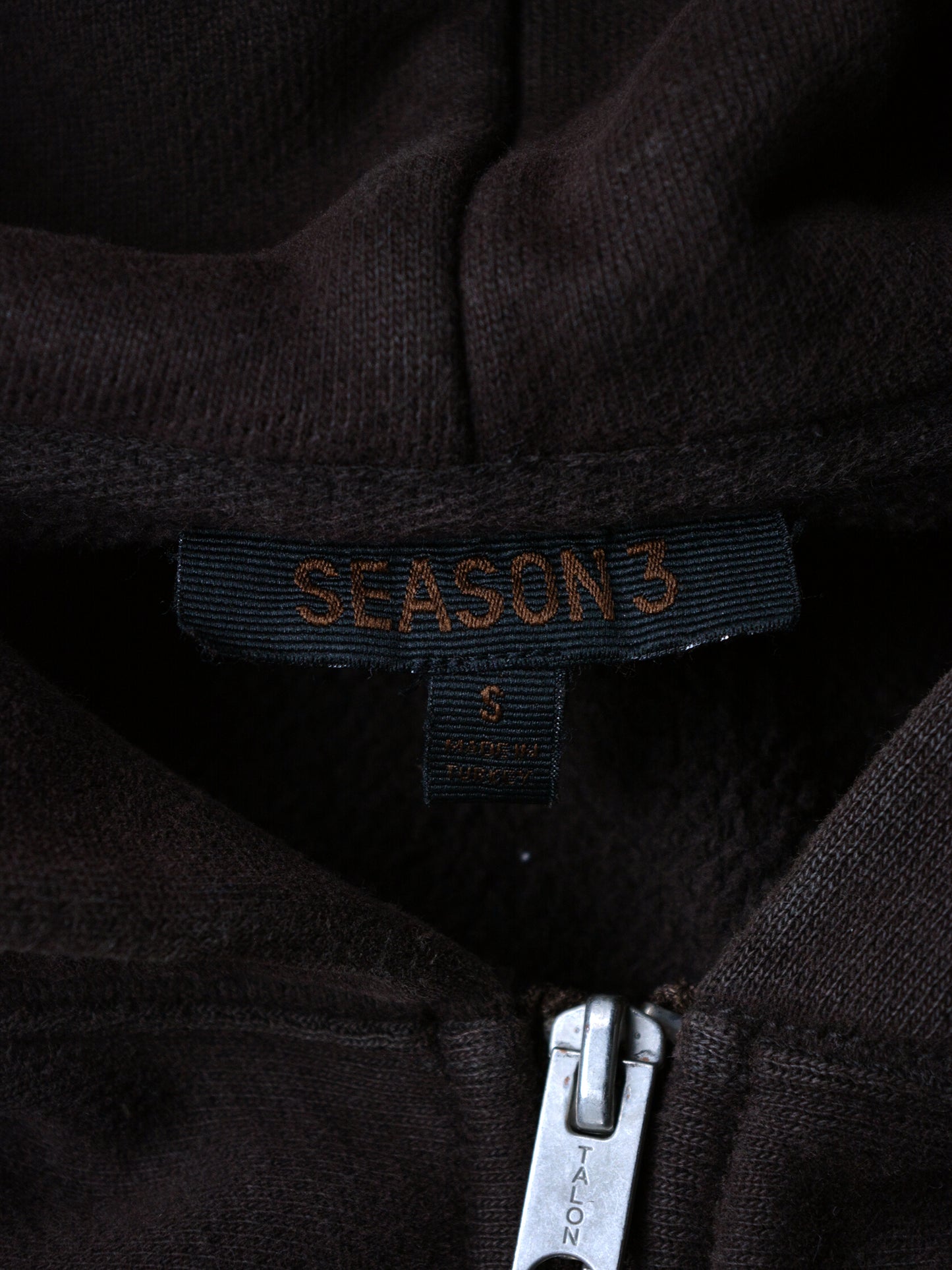 YEEZY Season 3 (2016) - zip hoodie (Onyx Dark) - size S