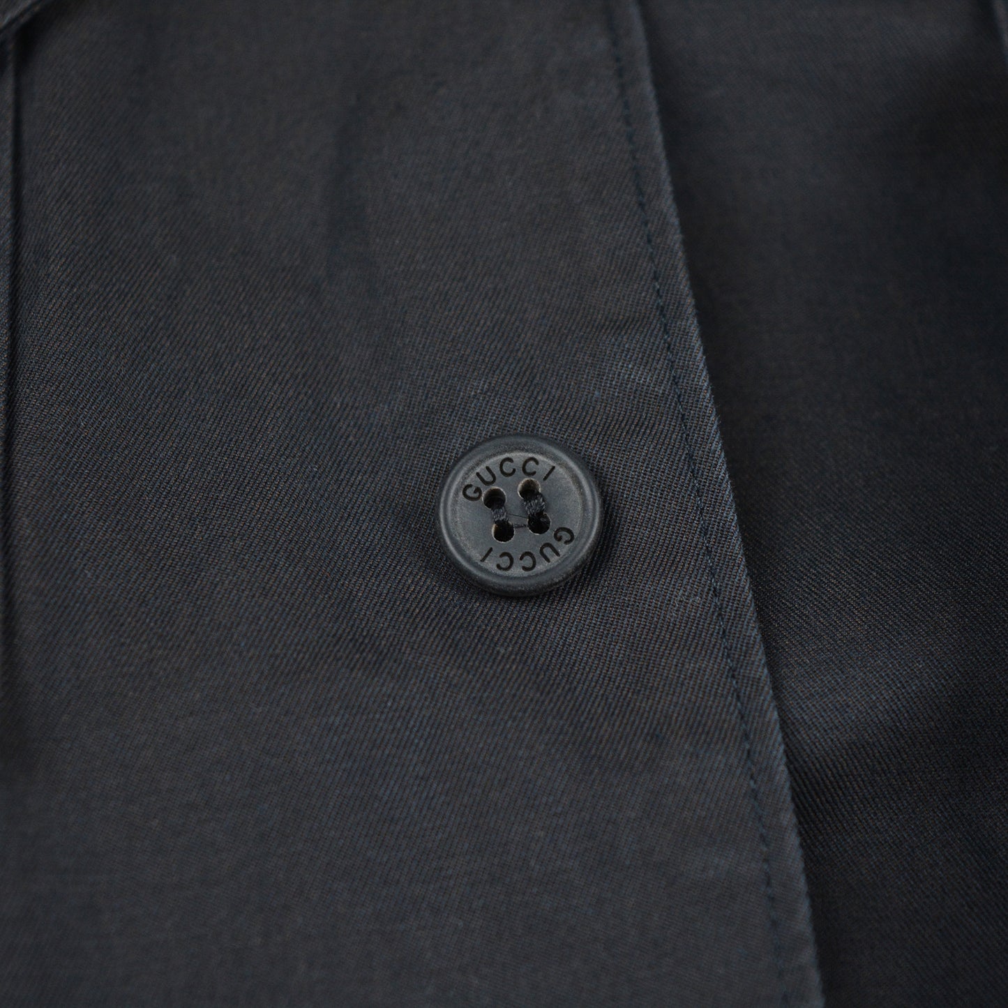Gucci - S/S 1999 - thick cotton military shirt - size 38