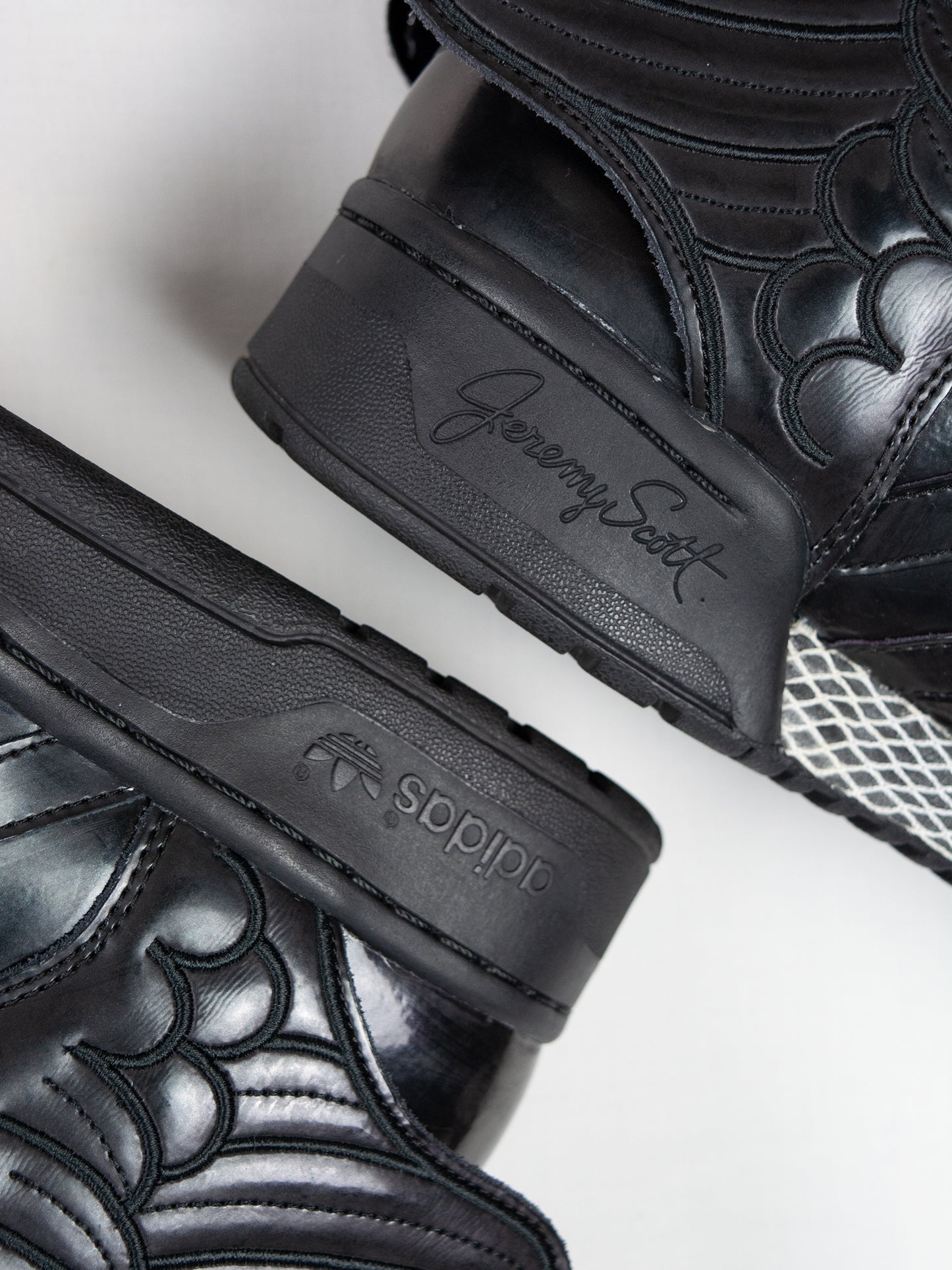 adidas Originals by Jeremy Scott - S/S 2013 - JS Wings 2.0 "Patent Black" - size 46