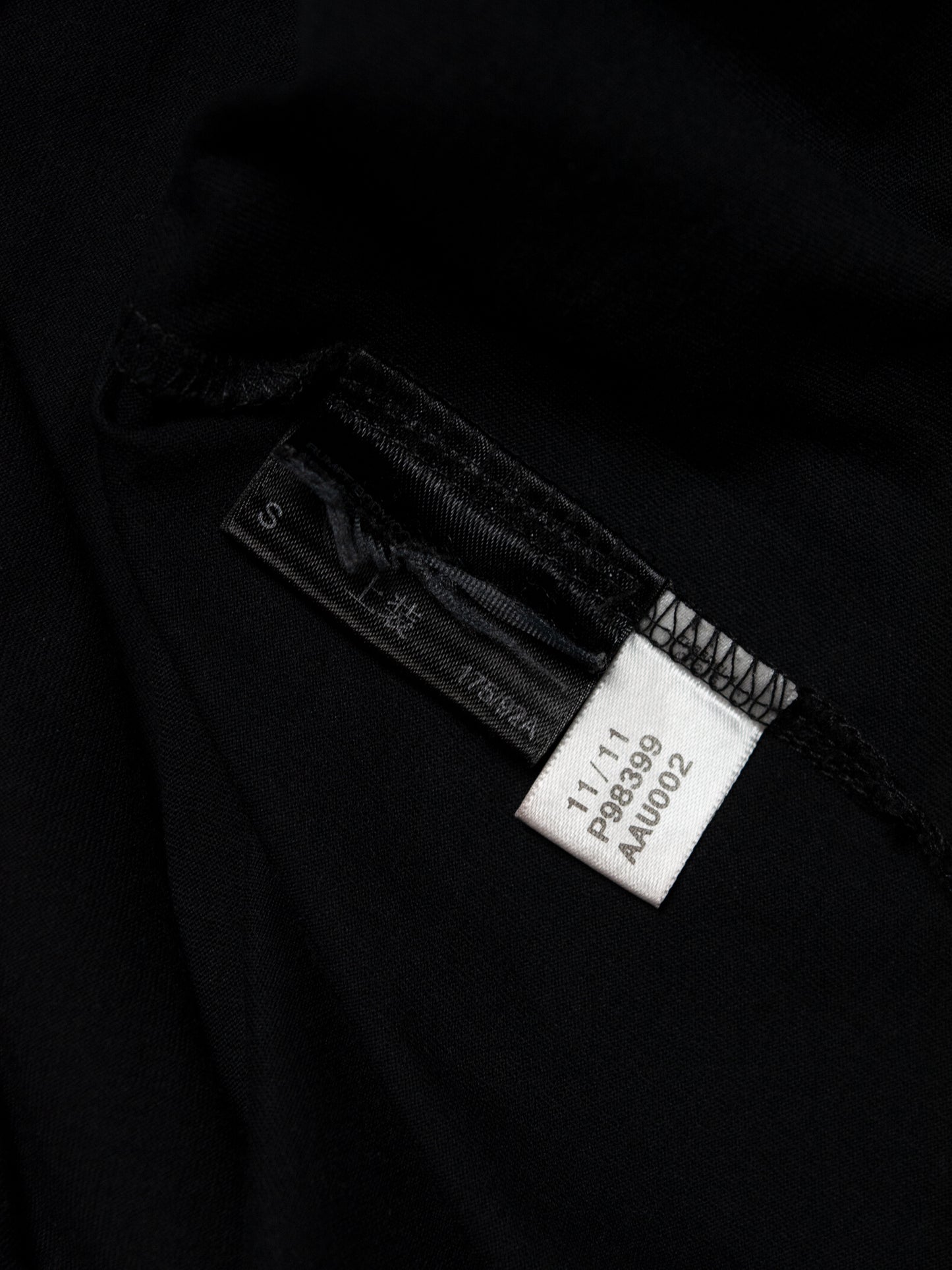 Y-3 - S/S 2012 - classic logo short sleeve t-shirt (black) - men's size S