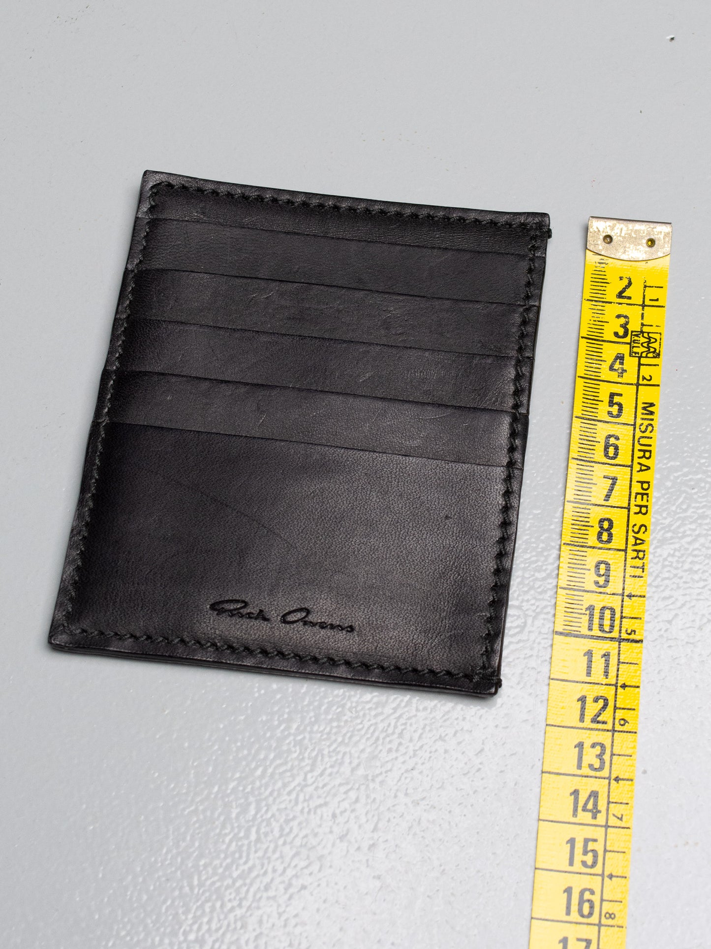 Rick Owens - leather cardholder
