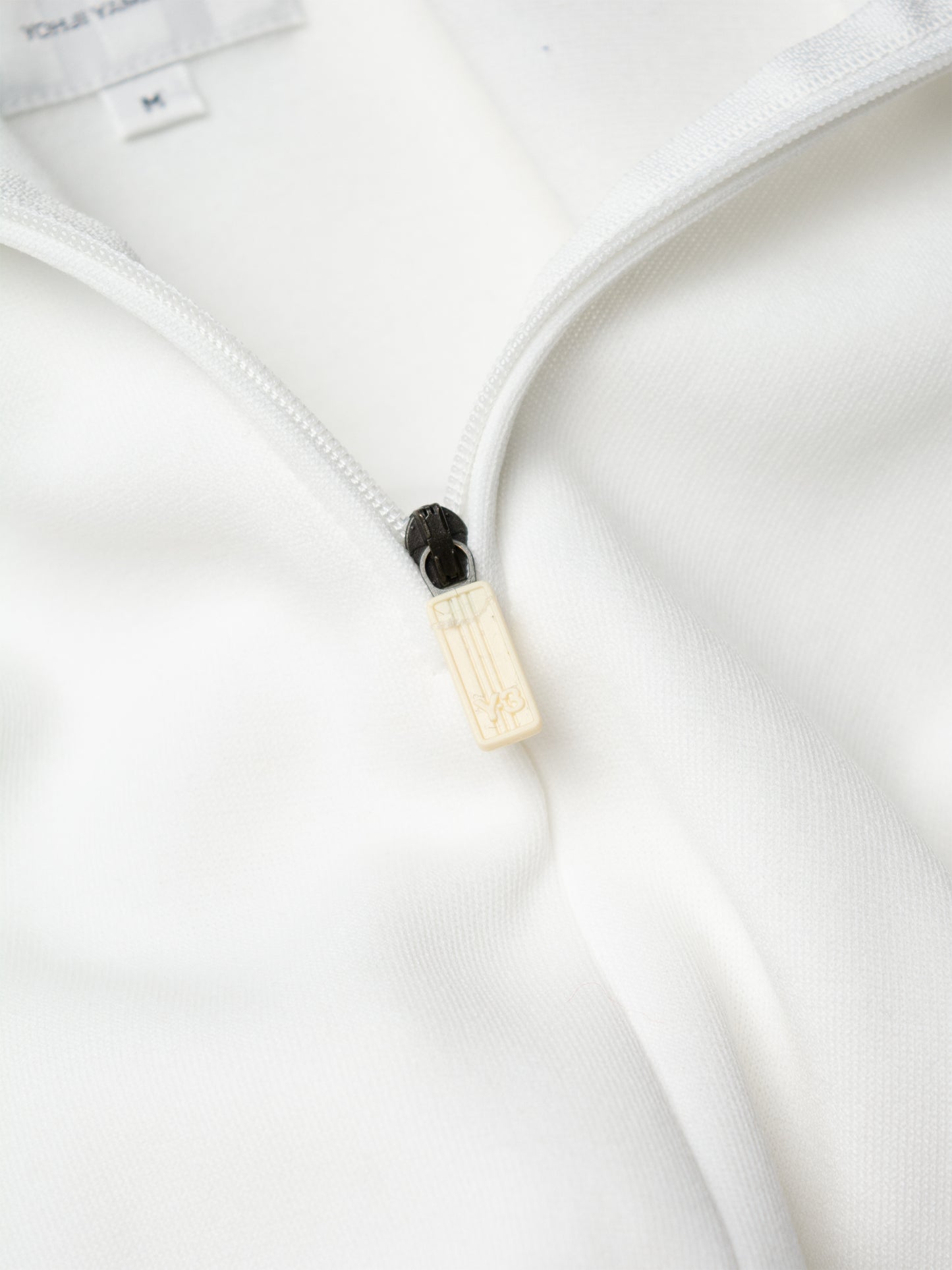 Y-3 - S/S 2003 - hooded track-dress (white) - size M