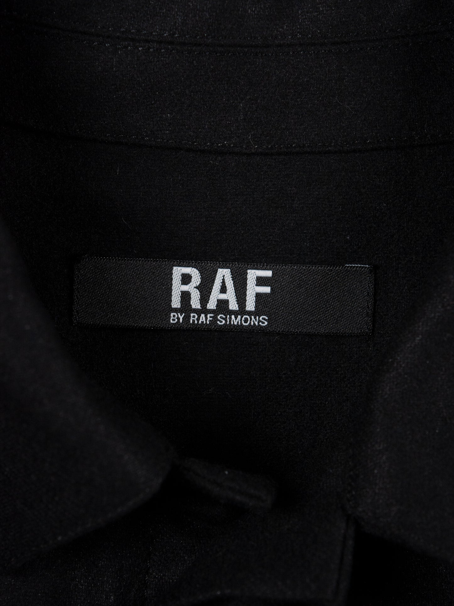 RAF by Raf Simons - A/W 2008 - lightweight wool coat - size S