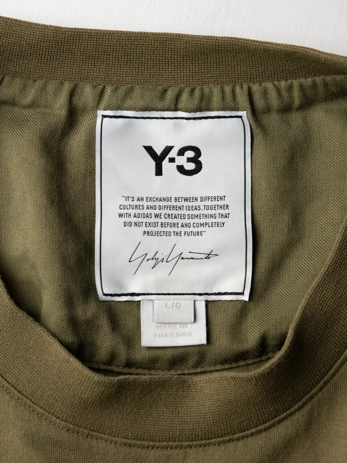 Y-3 - S/S 2020 - Classic Chest Logo Long Sleeve Tee (Kuwait) - size L