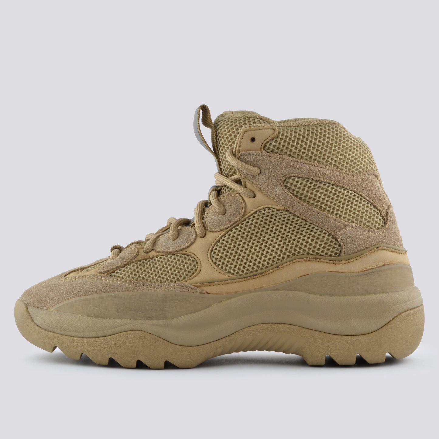 YEEZY Season 6 (2018) - Thick Suede, Mesh and Nubuck Desert Boot (Taupe) - size 42