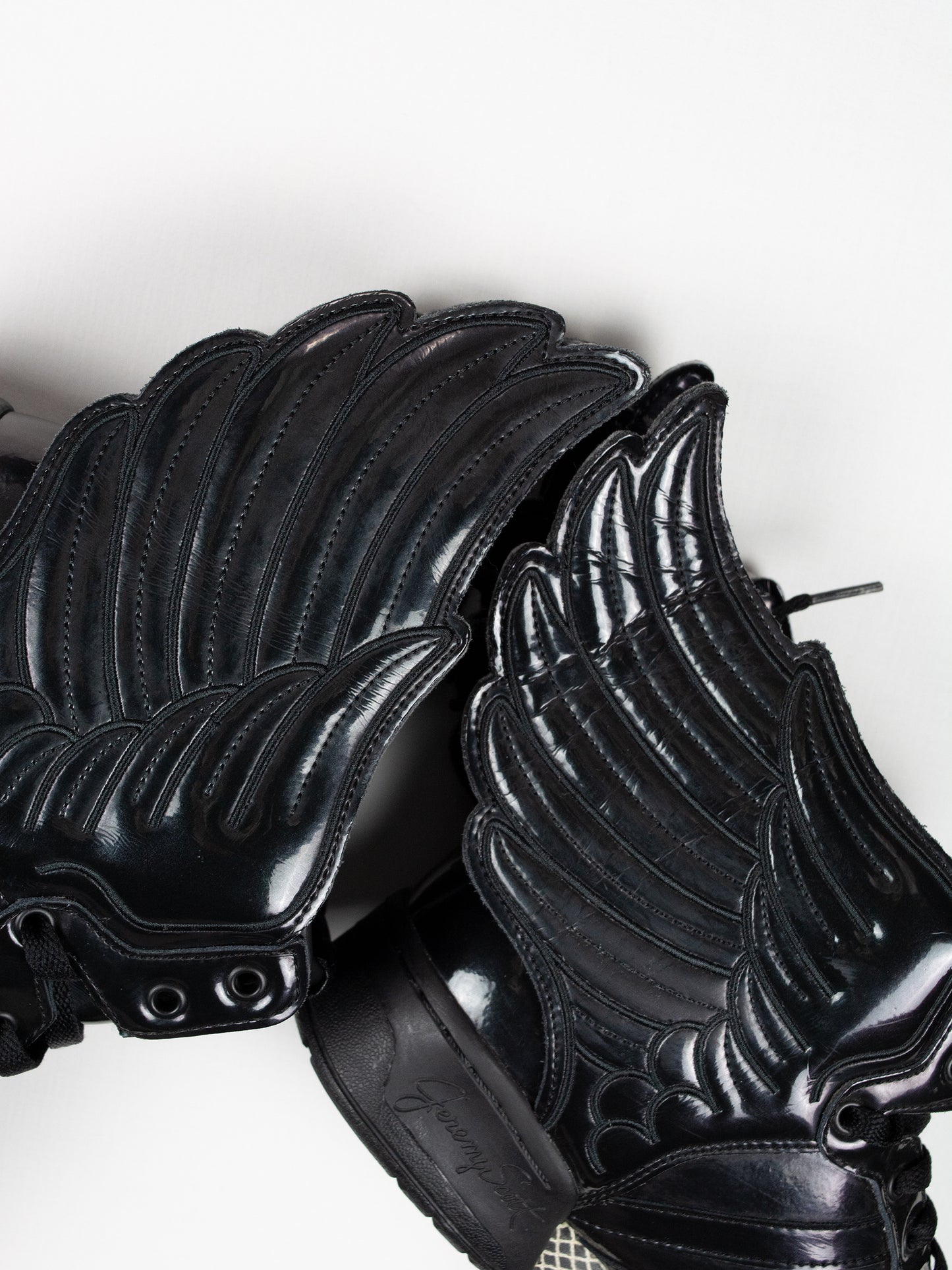adidas Originals by Jeremy Scott - S/S 2013 - JS Wings 2.0 "Patent Black" - size 42