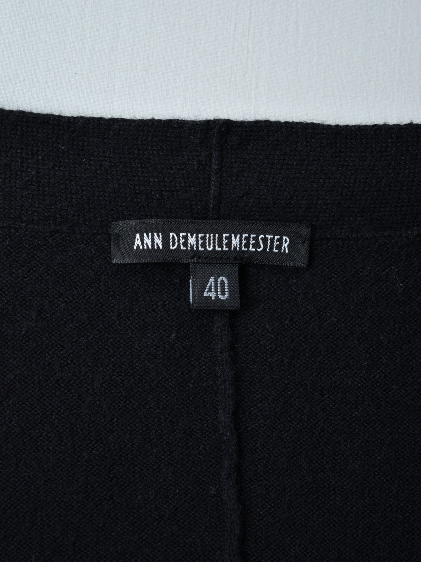 Ann Demeulemeester - cotton and cashmere cardigan - size 40