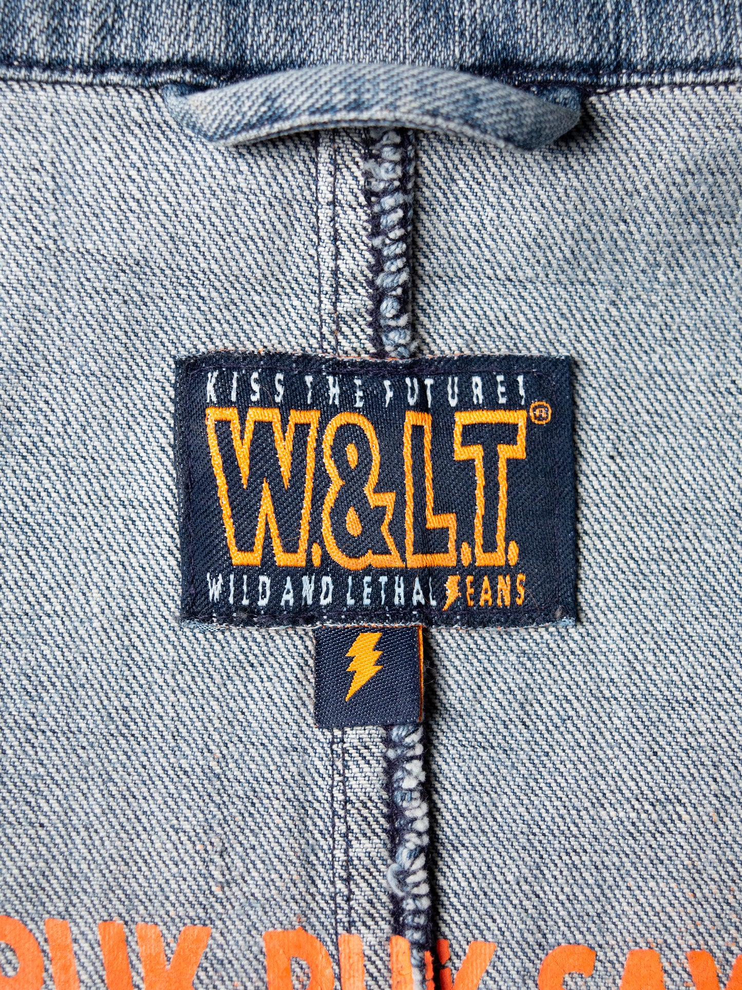 Wild & Lethal Trash - (vintage) - denim blazer - size 40