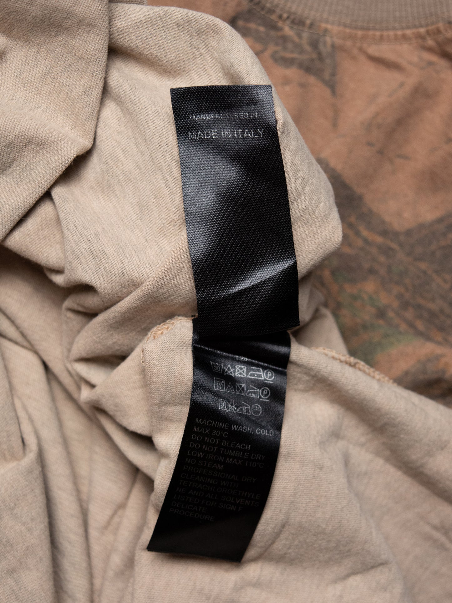 YEEZY Season 4 (2017) - camo t-shirt - size S