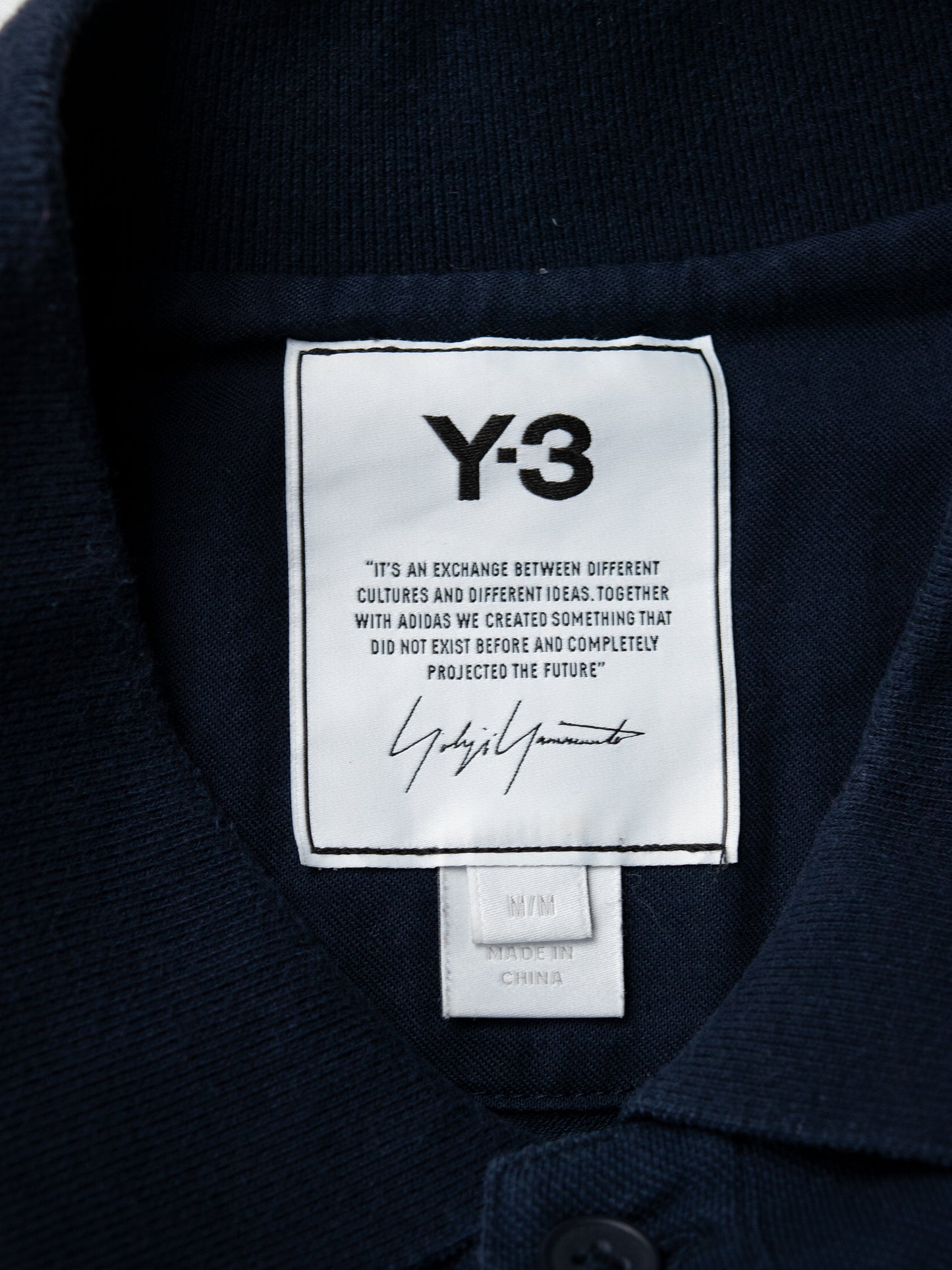 Y-3 - S/S 2020 - Classic Pique Polo (Legend Ink) - size M