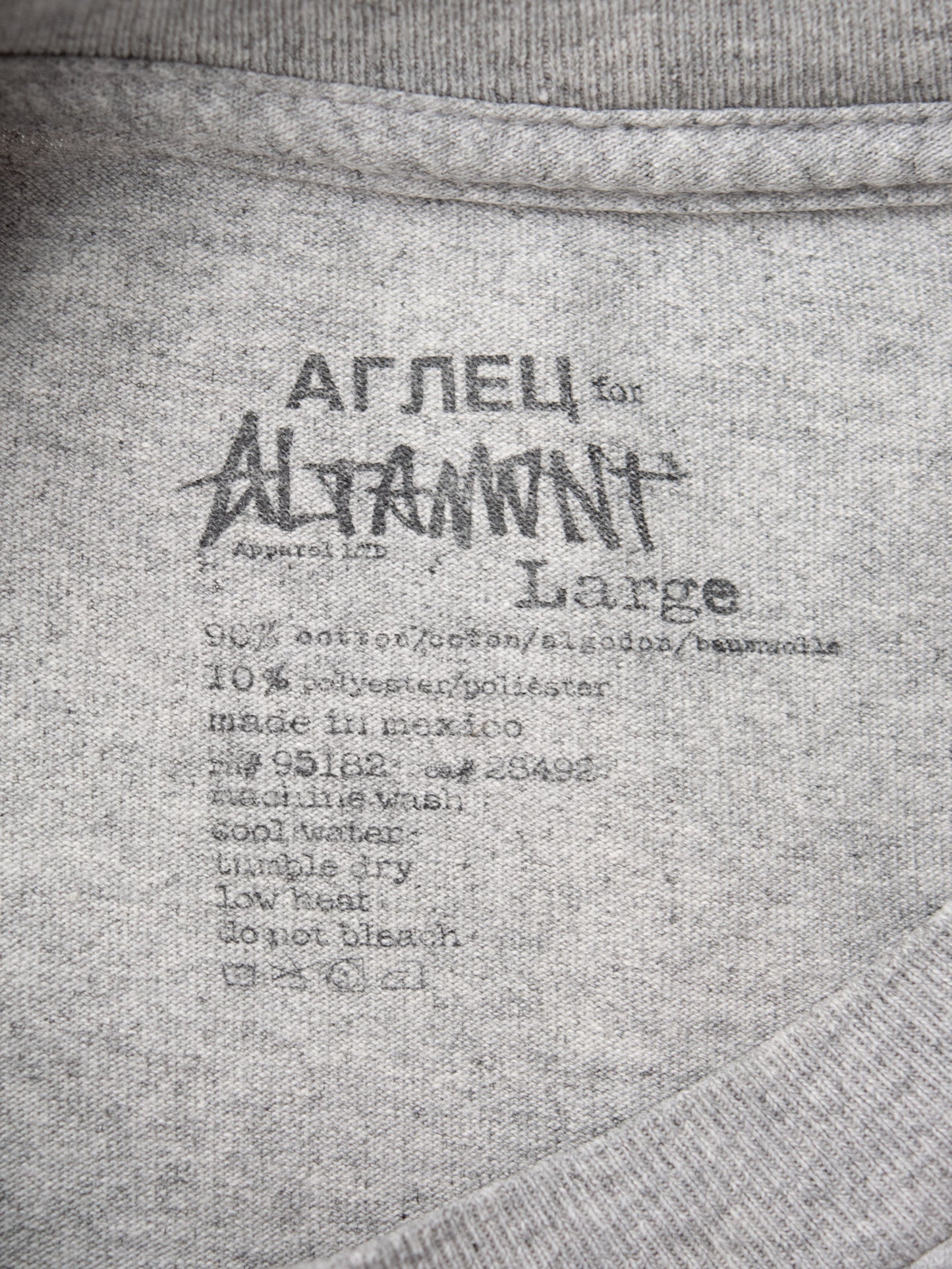 Altamont X Aglec - S/S 2012 - "Black Dogs" long-sleeve t-shirt - size L