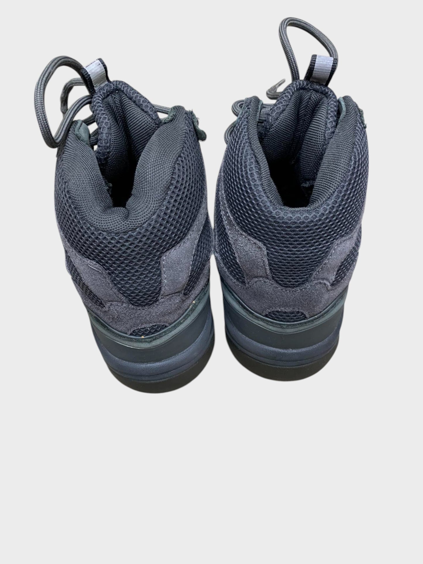 YEEZY Season 6 (2018) - Thick Suede, Mesh and Nubuck Desert Boot (Graphite) - size 40