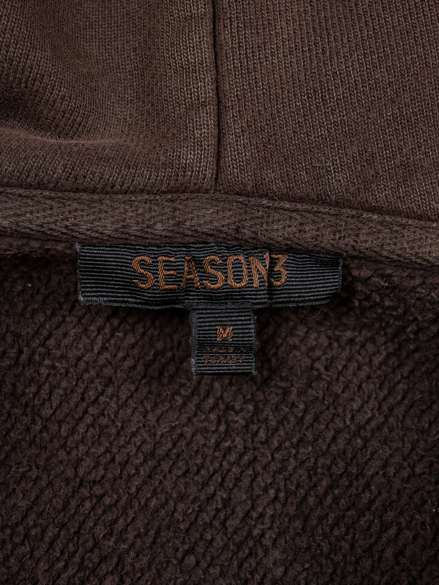 YEEZY Season 3 (2016) - zip hoodie (Onyx Dark) - size M