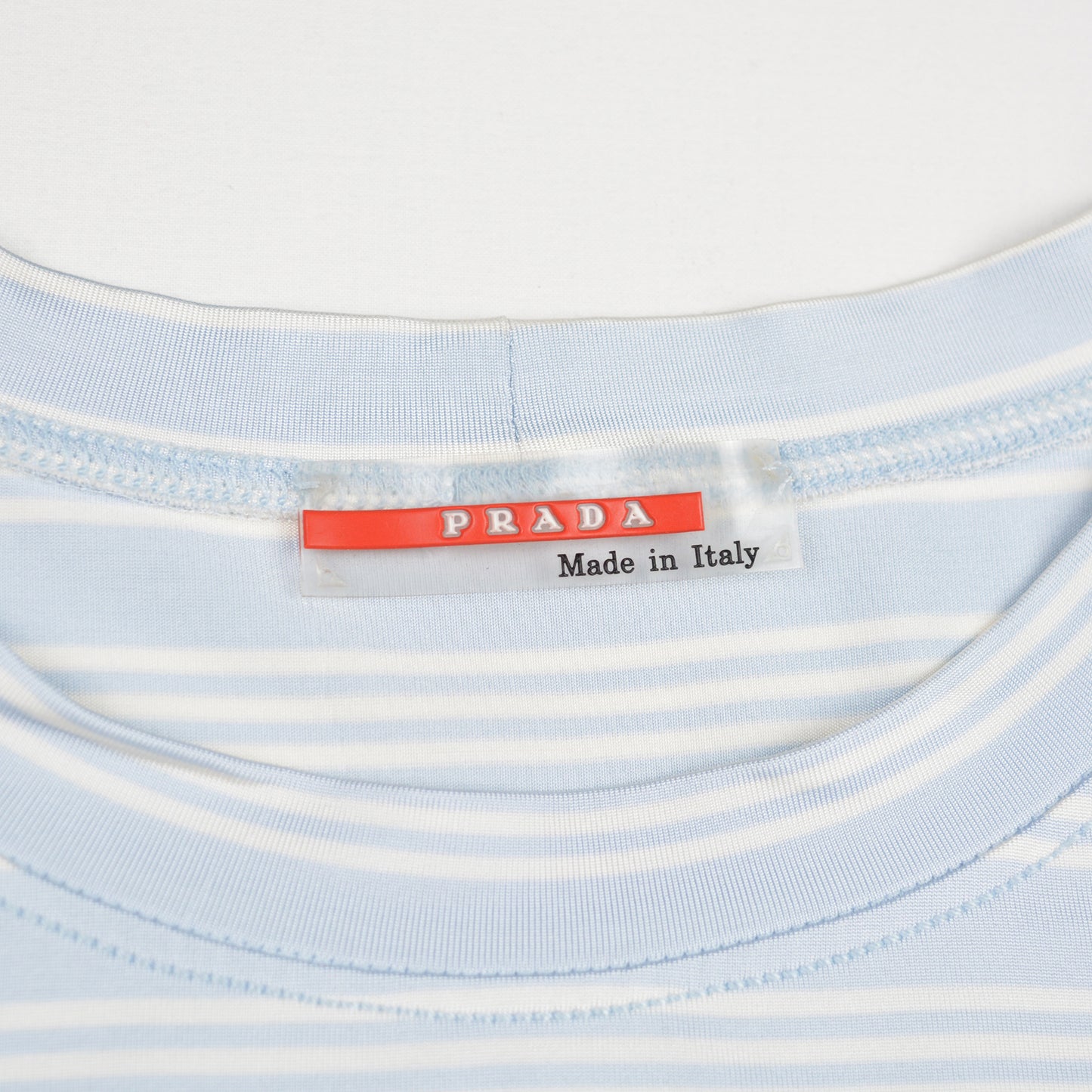 Prada Sport - striped viscose long sleeve - size XXL