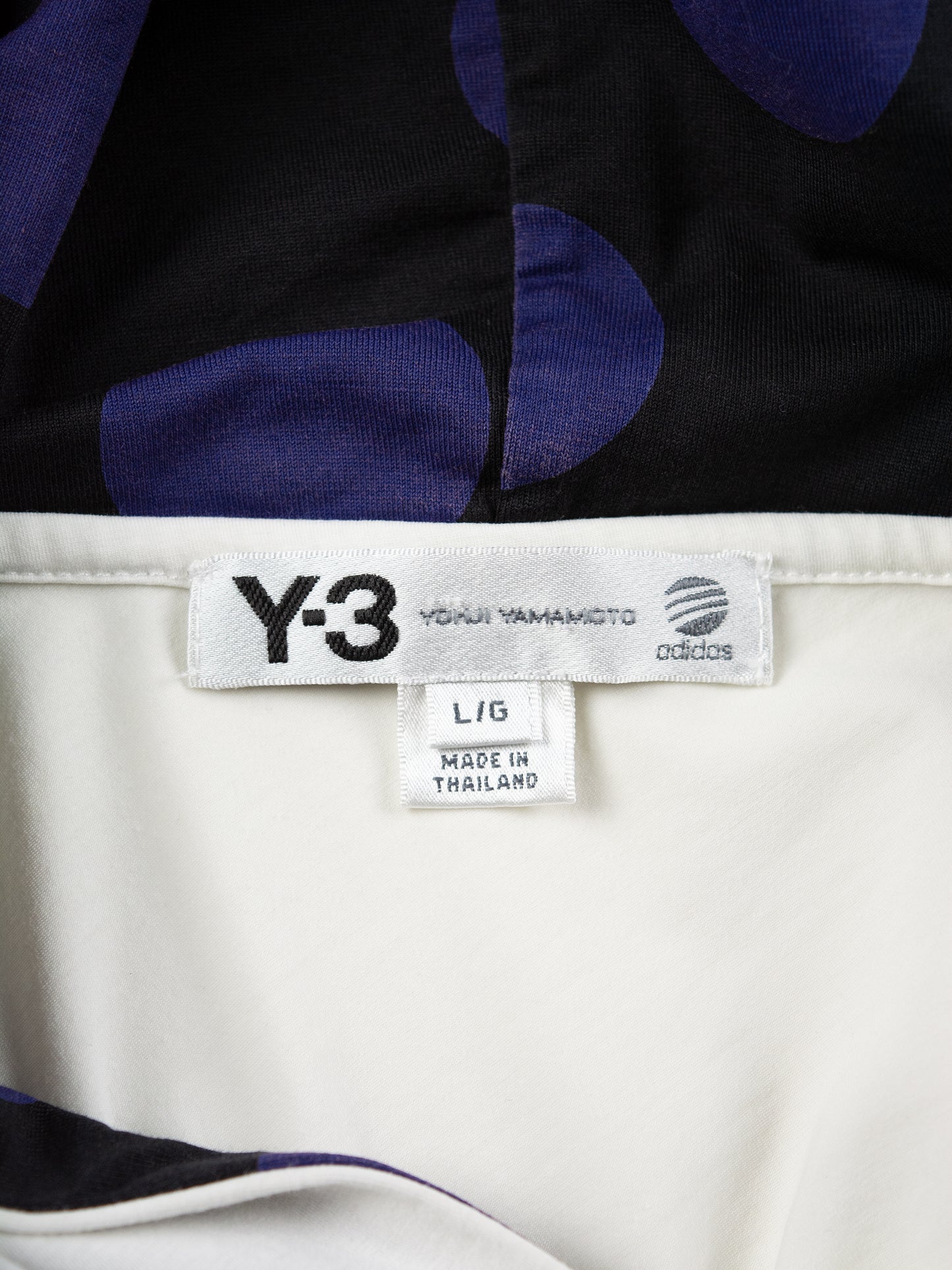 Y-3 - S/S 2011 - asymmetric t-shirt with hood - size L
