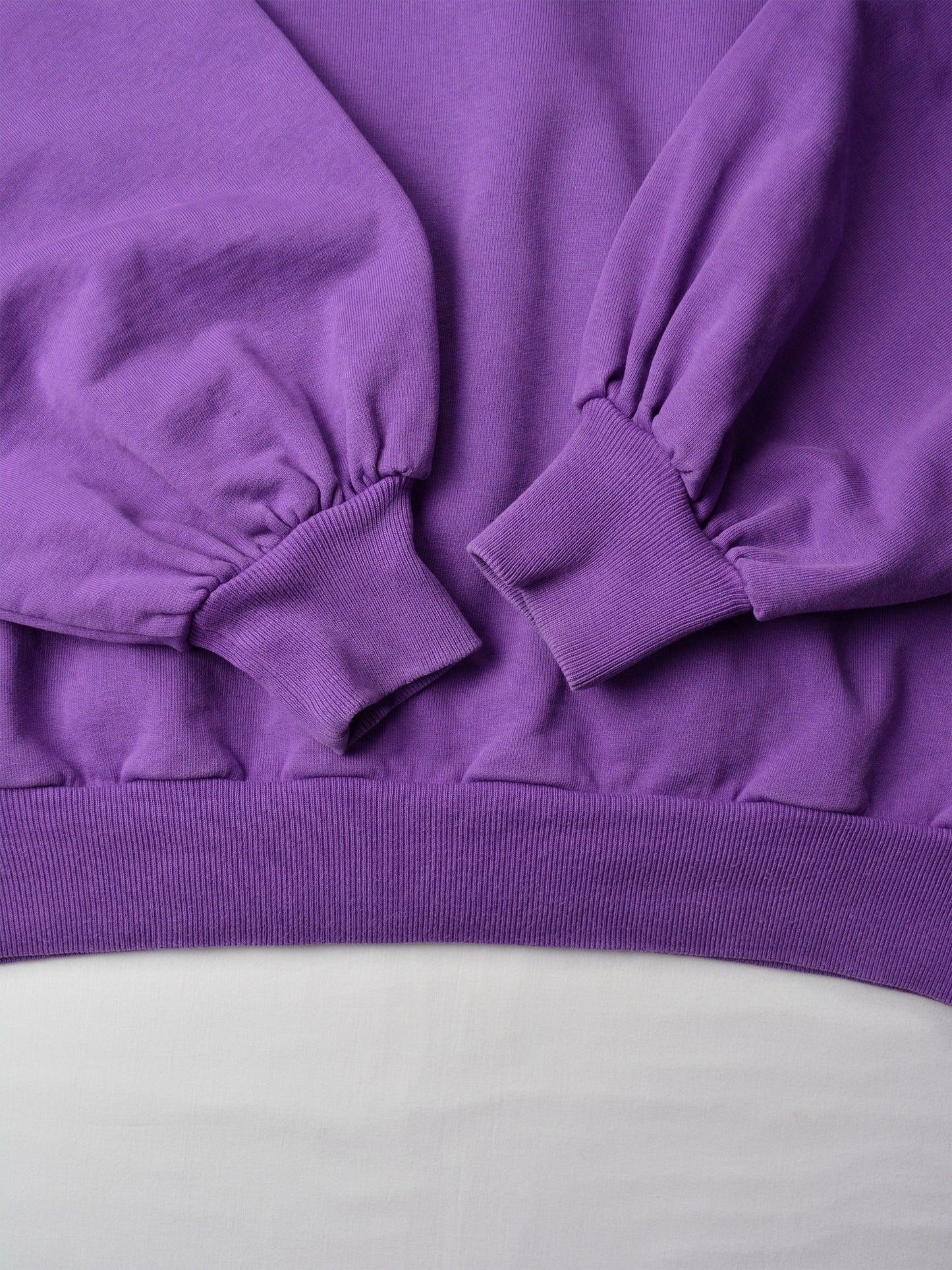 Gosha Rubchinskiy - S/S 2018 - DSM exclusive double collar crewneck (purple) - size S
