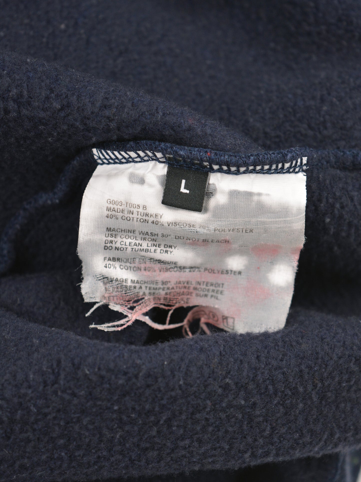 Gosha Rubchinskiy - A/W 2016 - logo crewneck (blue) - size L