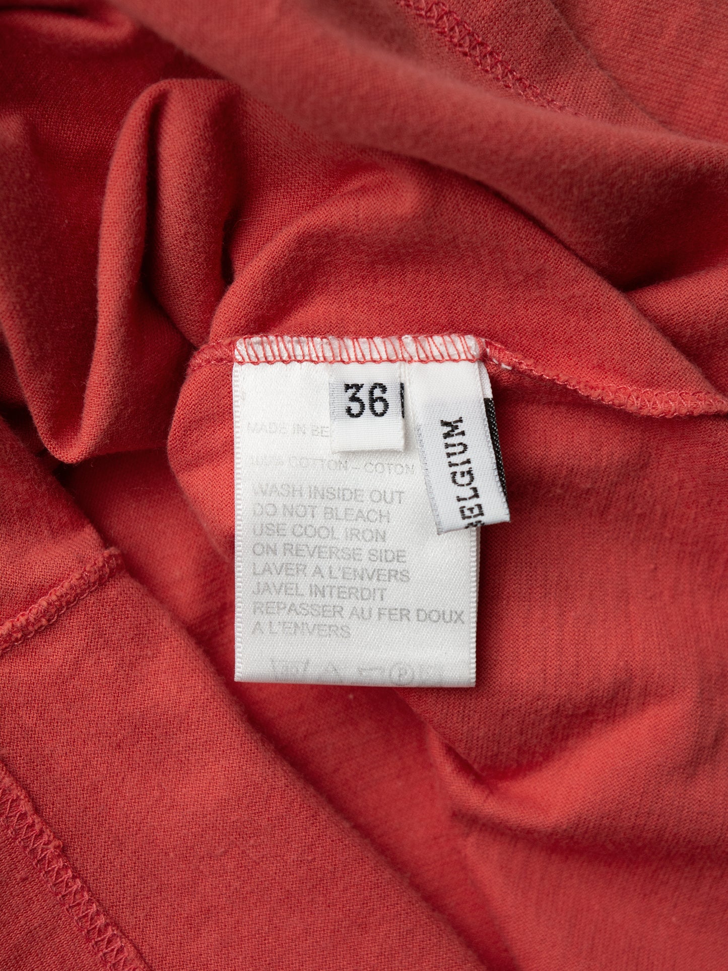 Ann Demeulemeester - "Blue Rose" t-shirt - size 36