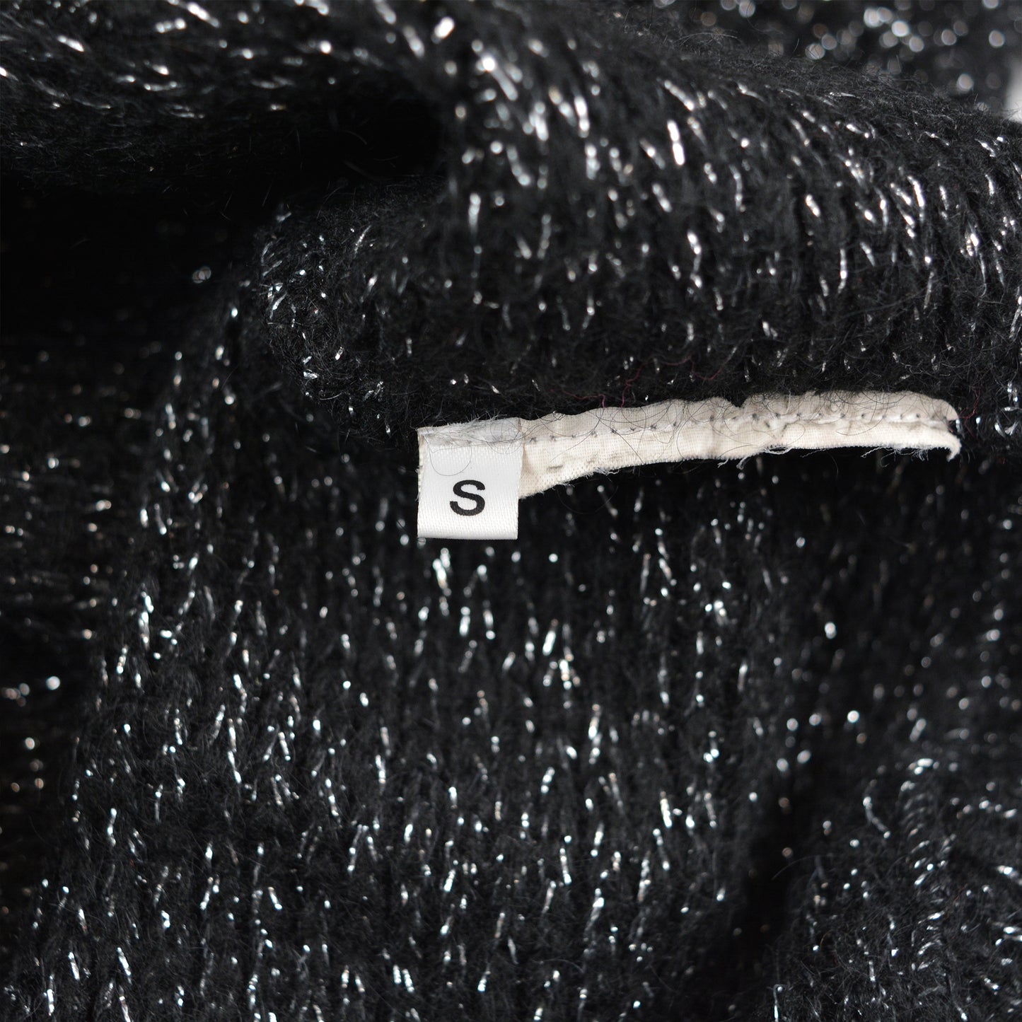 Gosha Rubchinskiy - A/W 2013 - metallic shoulder zip sweater - size S