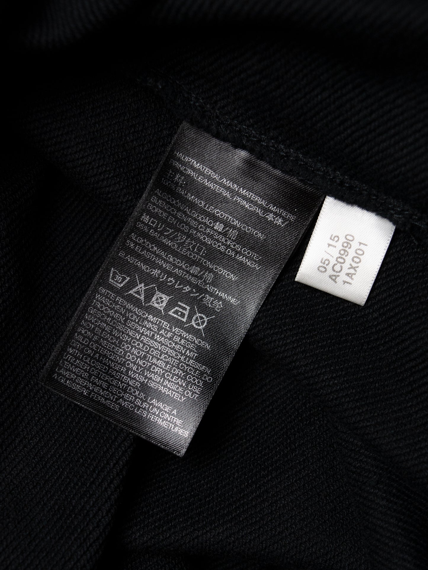Y-3 - A/W 2015 - crewneck with back straps - women's size S