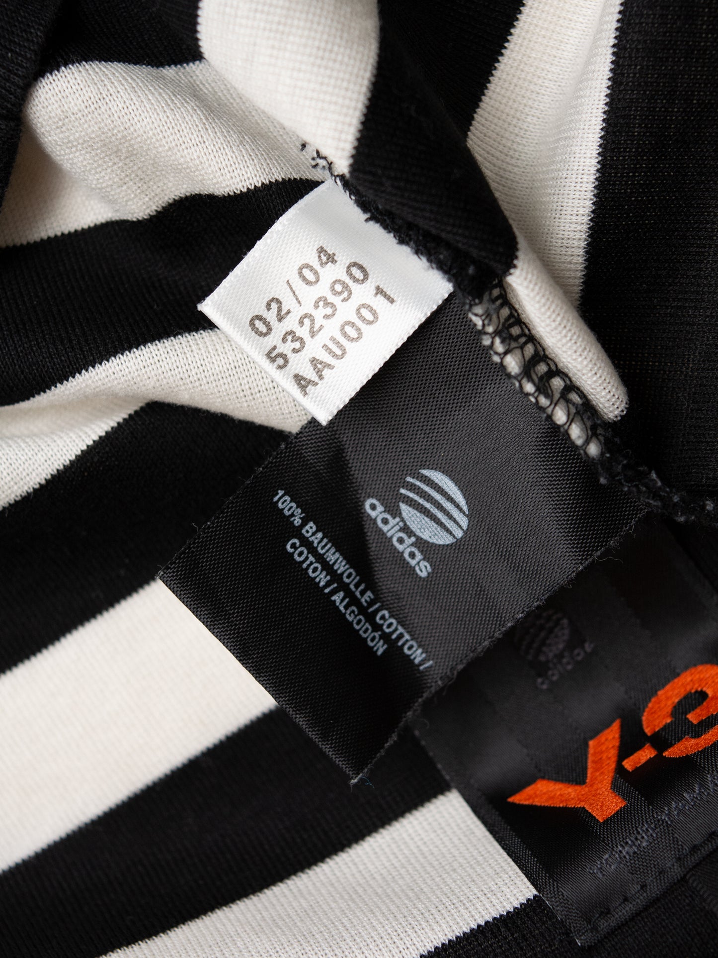 Y-3 - SS 2004 - striped tank top - size S