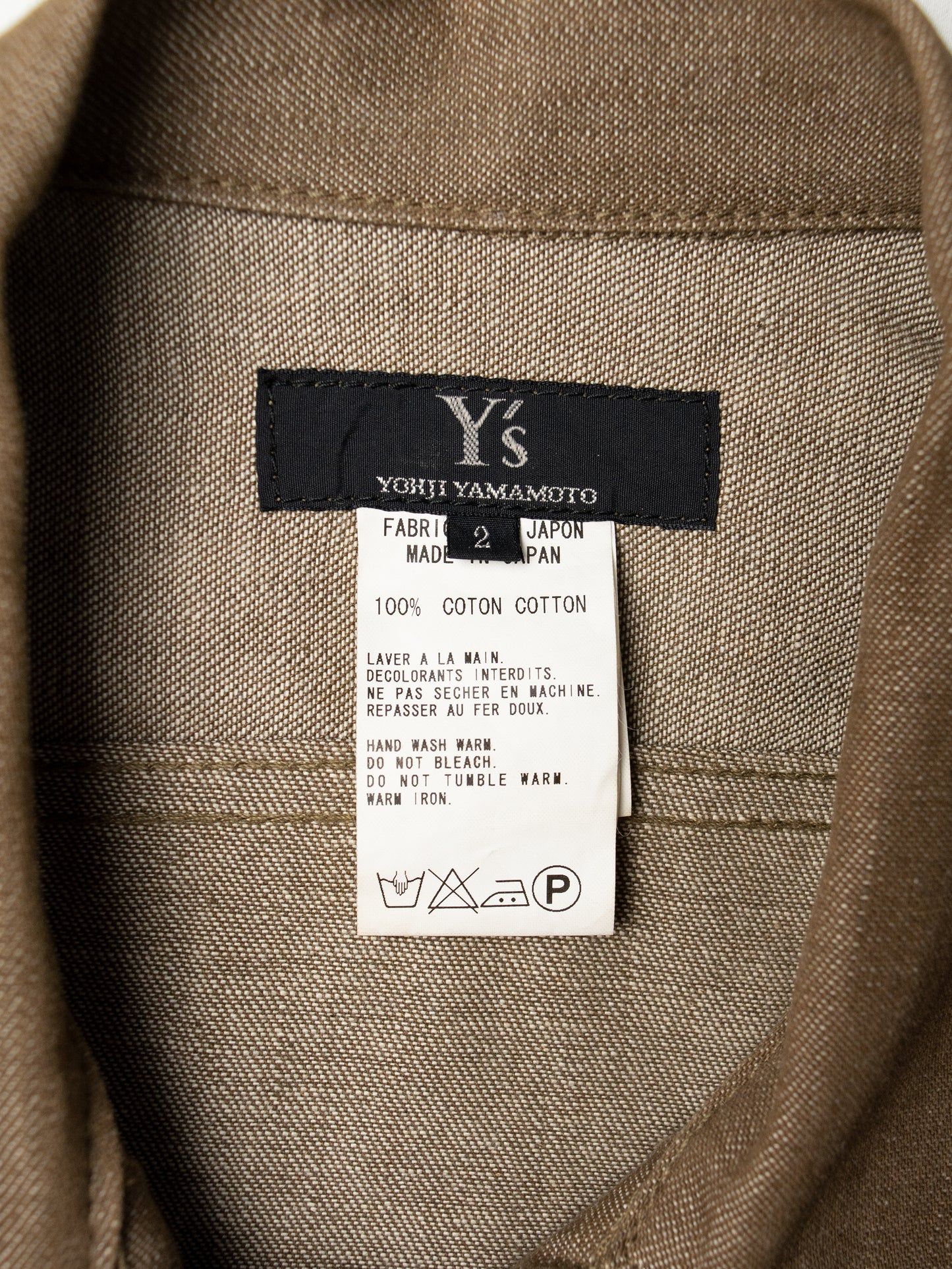 Y's by Yohji Yamamoto - S/S 2005 - Y's in Love cropped denim jacket - size 2