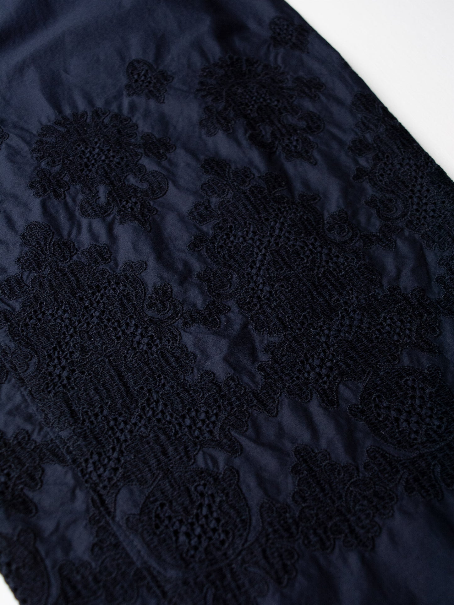 Y's - S/S 2014 - embroidered pleated pants - unisex size 2